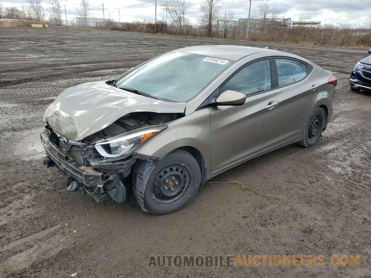 5NPDH4AEXFH635122 HYUNDAI ELANTRA 2015