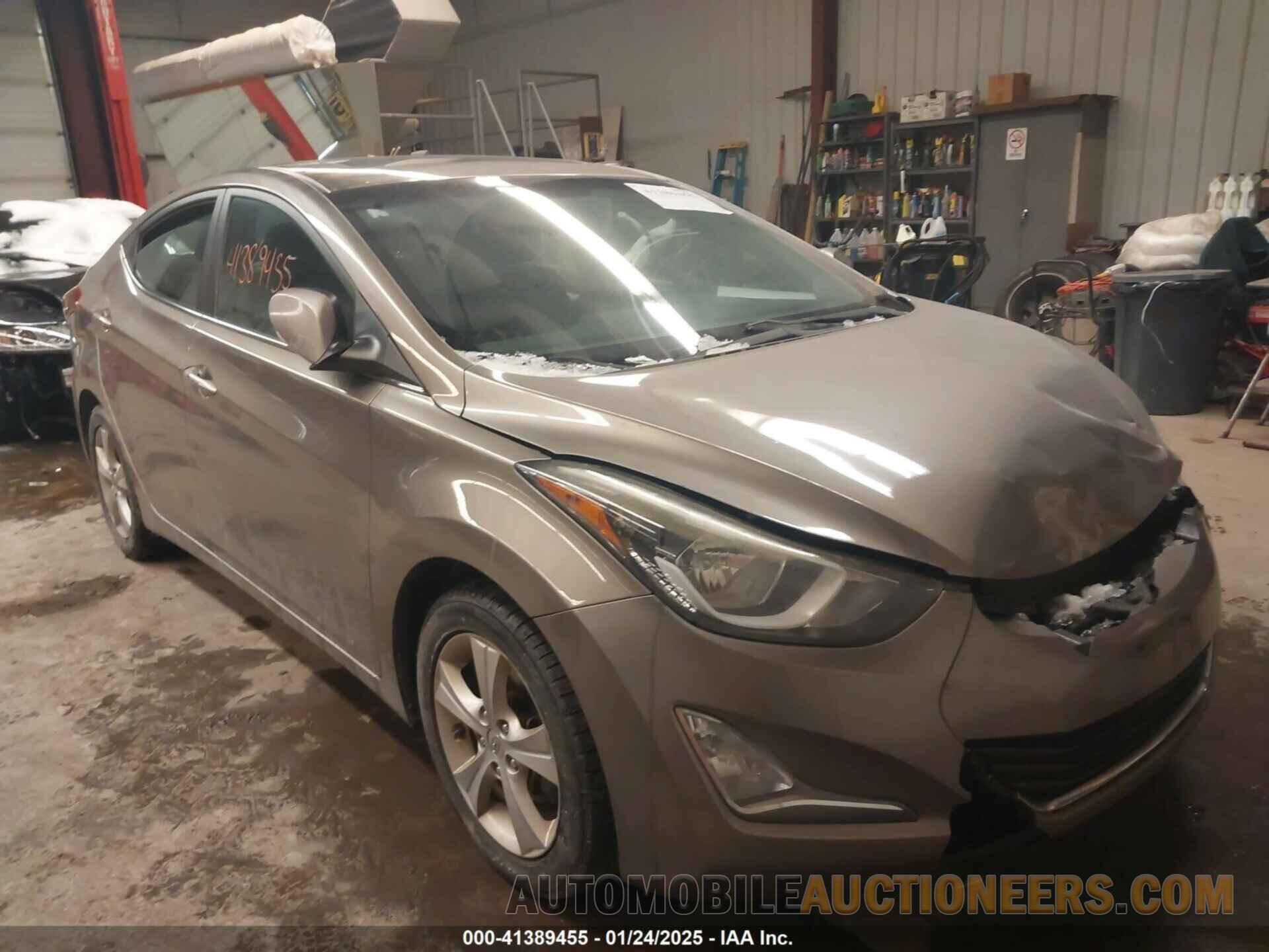 5NPDH4AEXGH679445 HYUNDAI ELANTRA 2016