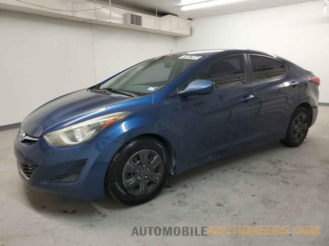 5NPDH4AEXGH687058 HYUNDAI ELANTRA 2016