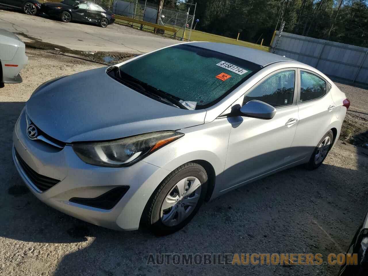 5NPDH4AEXGH709351 HYUNDAI ELANTRA 2016