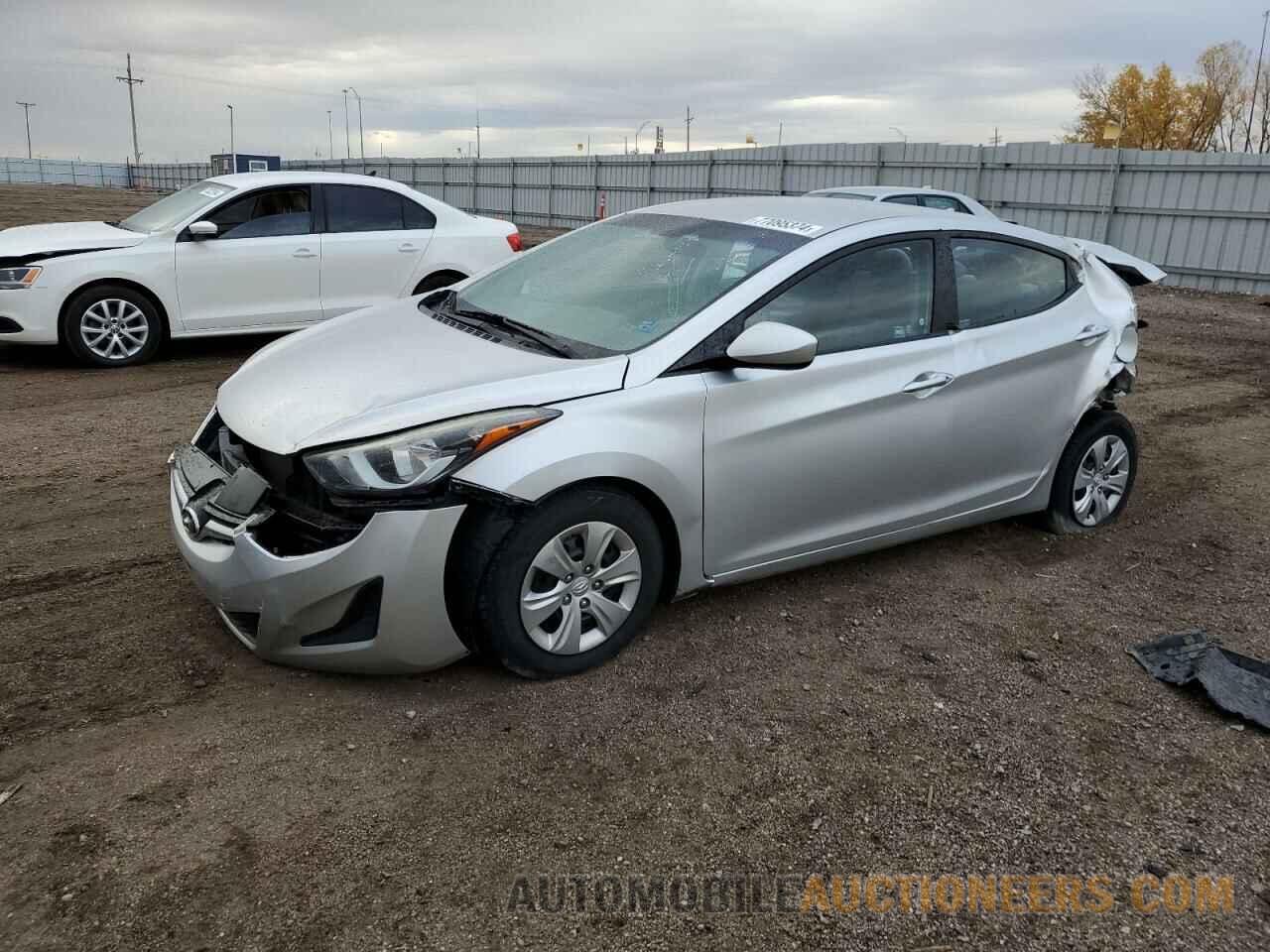 5NPDH4AEXGH718857 HYUNDAI ELANTRA 2016