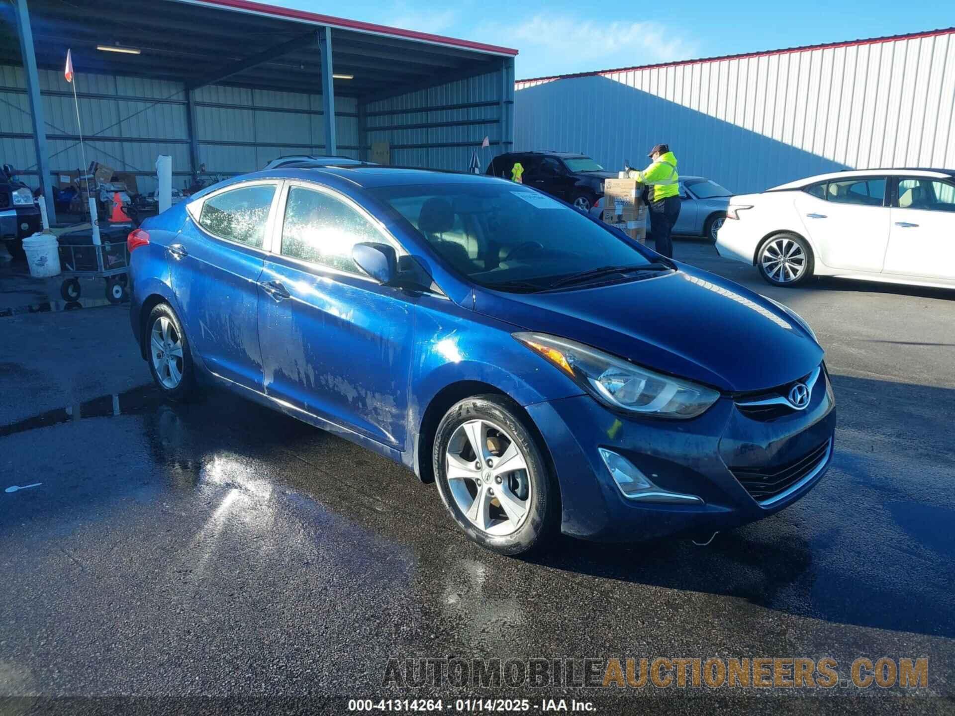 5NPDH4AEXGH735755 HYUNDAI ELANTRA 2016