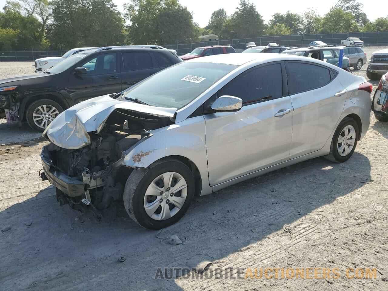 5NPDH4AEXGH751678 HYUNDAI ELANTRA 2016