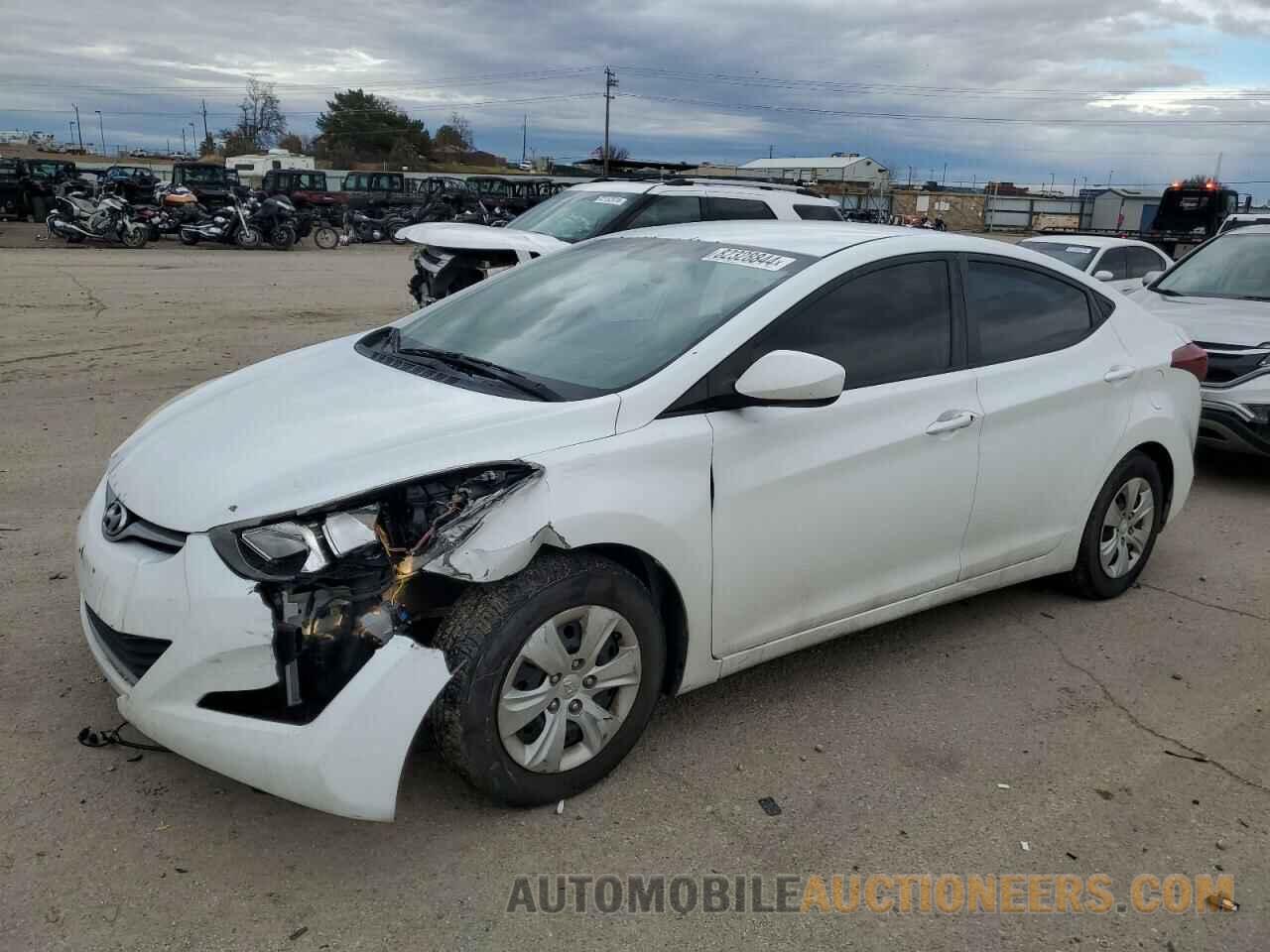 5NPDH4AEXGH779237 HYUNDAI ELANTRA 2016