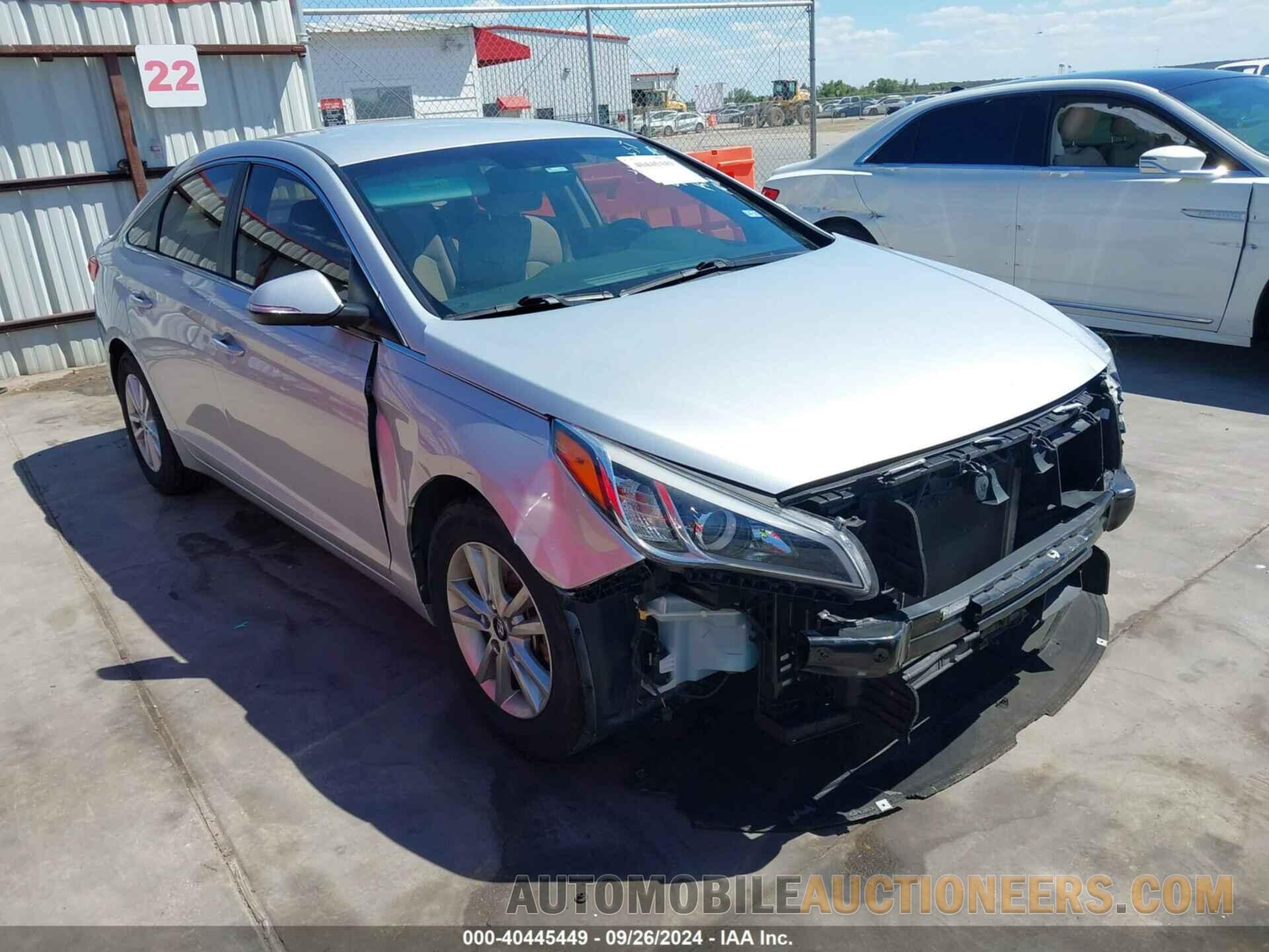 5NPE24AA2FH151027 HYUNDAI SONATA 2015