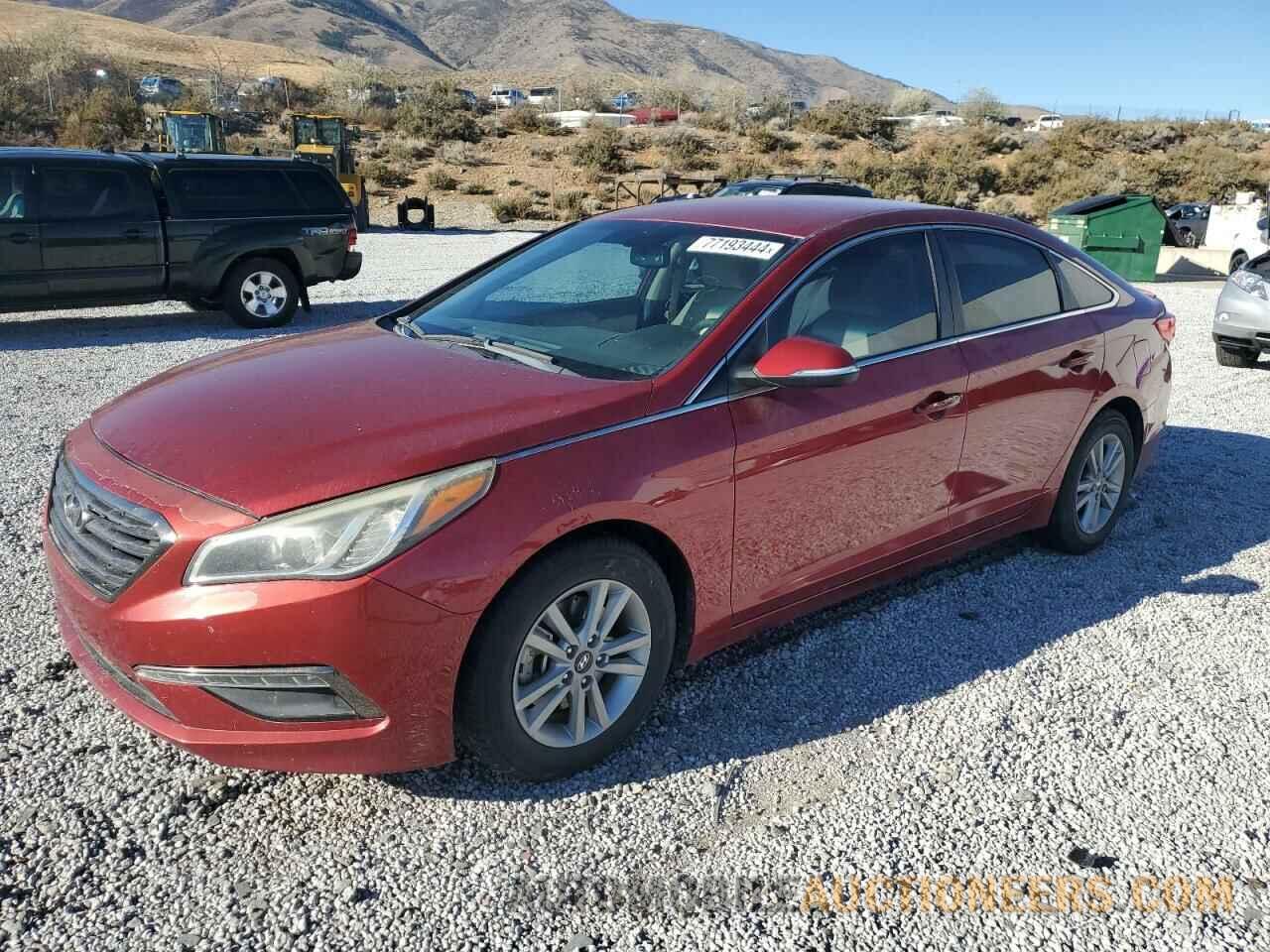 5NPE24AA3FH193433 HYUNDAI SONATA 2015