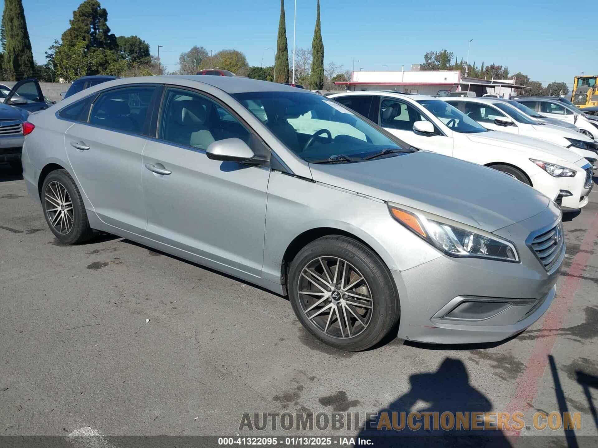 5NPE24AA3HH529326 HYUNDAI SONATA 2017