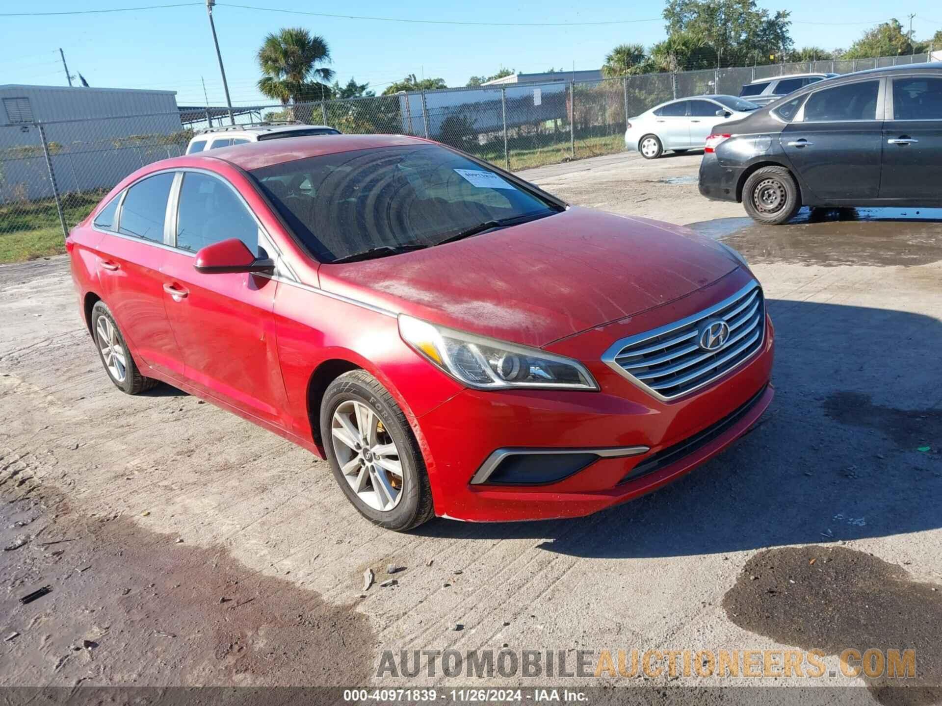 5NPE24AA4HH528766 HYUNDAI SONATA 2017