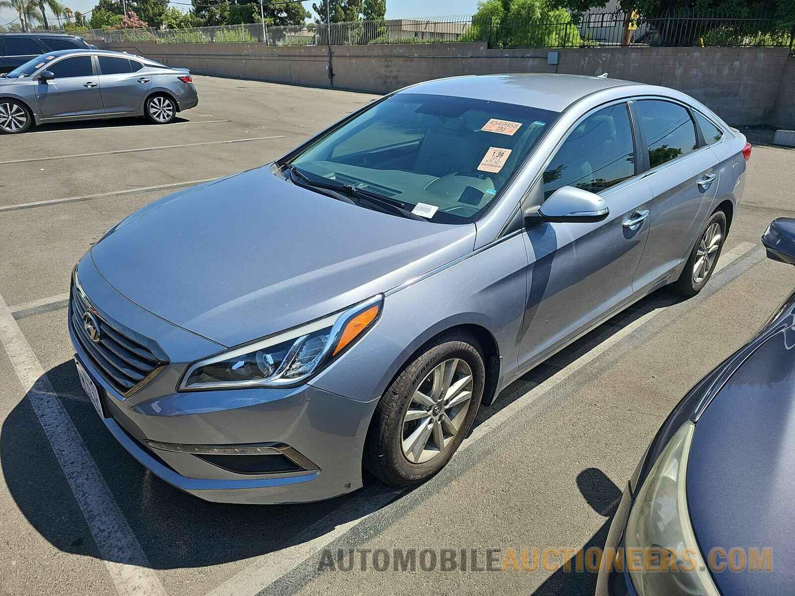 5NPE24AA9FH123595 Hyundai Sonata 2015