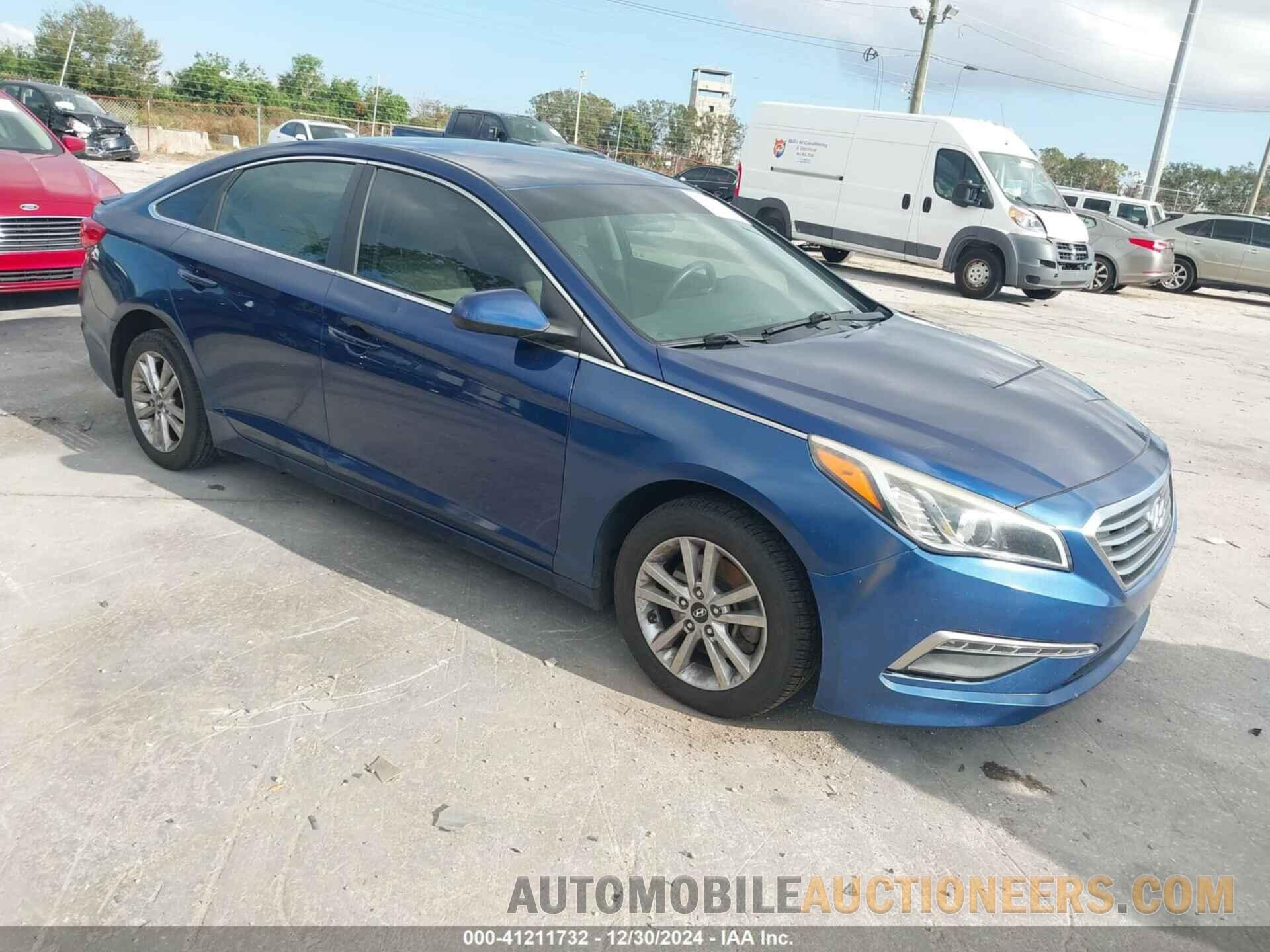 5NPE24AF0FH031187 HYUNDAI SONATA 2015