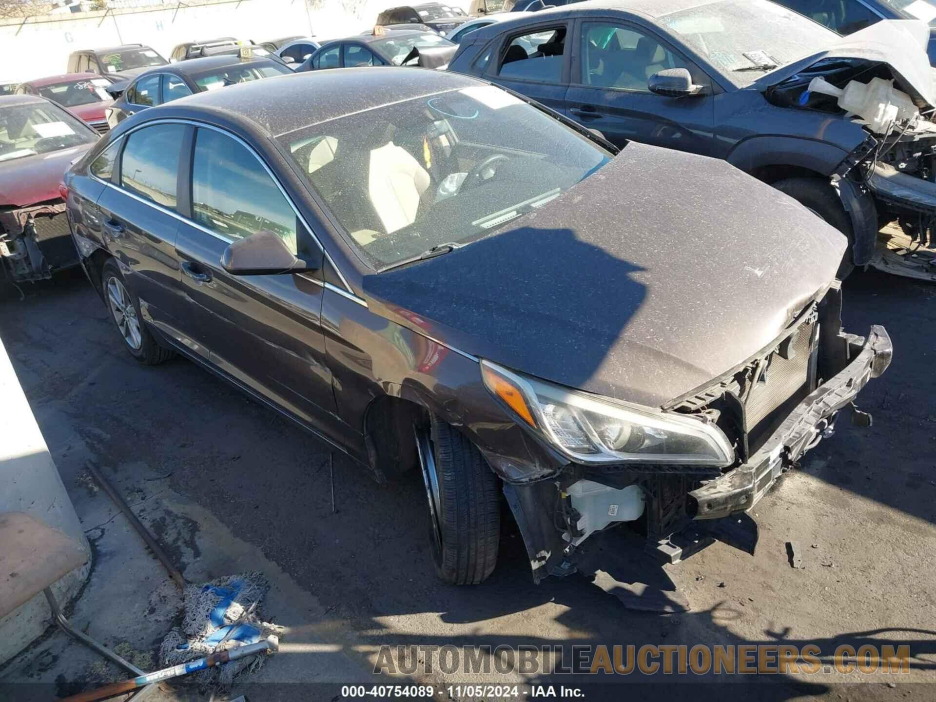 5NPE24AF0GH260714 HYUNDAI SONATA 2016