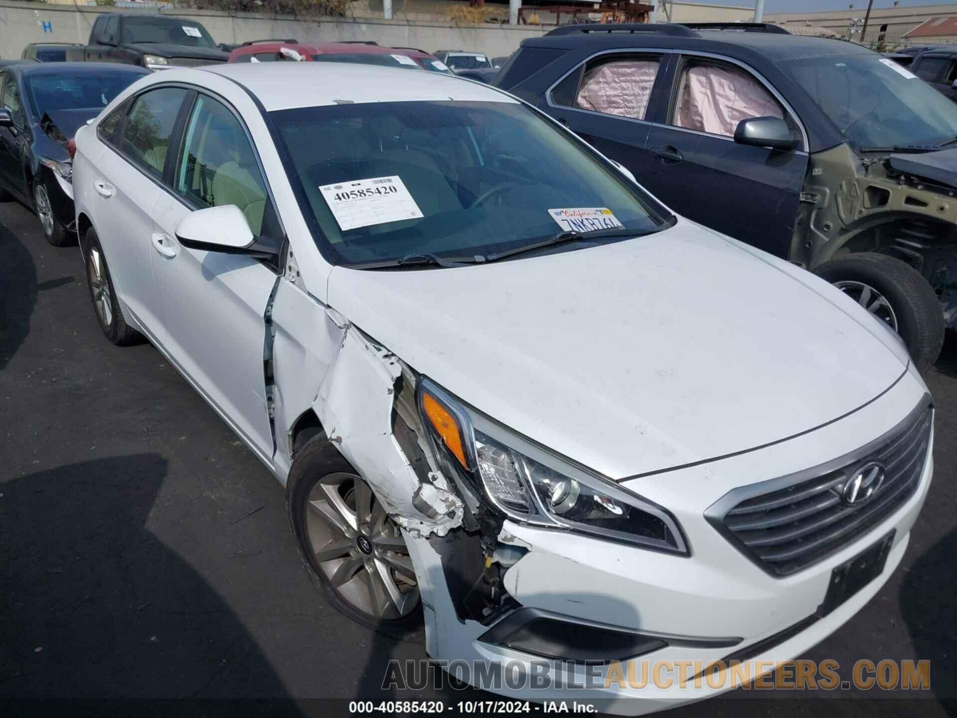 5NPE24AF0GH280056 HYUNDAI SONATA 2016