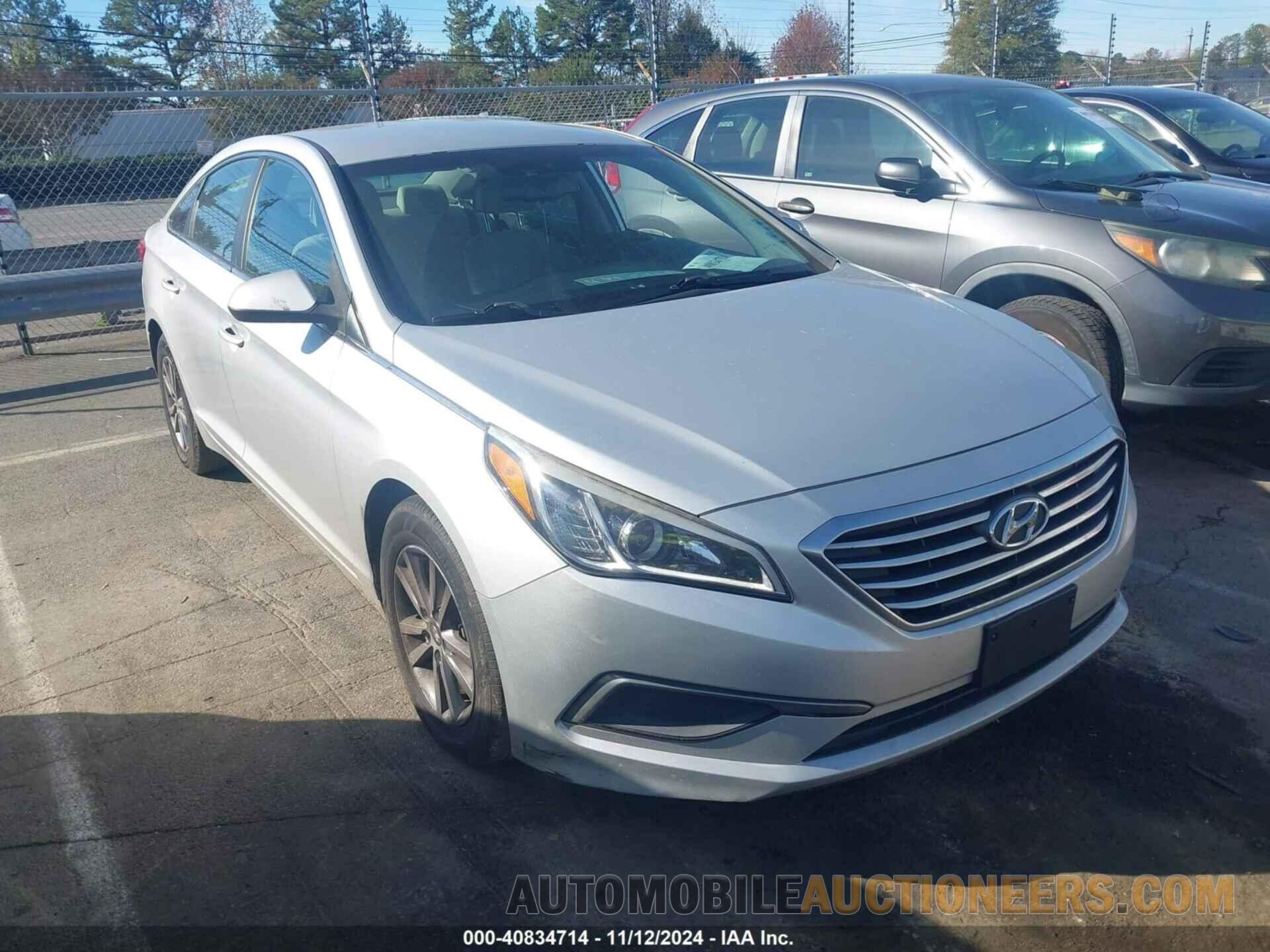 5NPE24AF0GH307109 HYUNDAI SONATA 2016