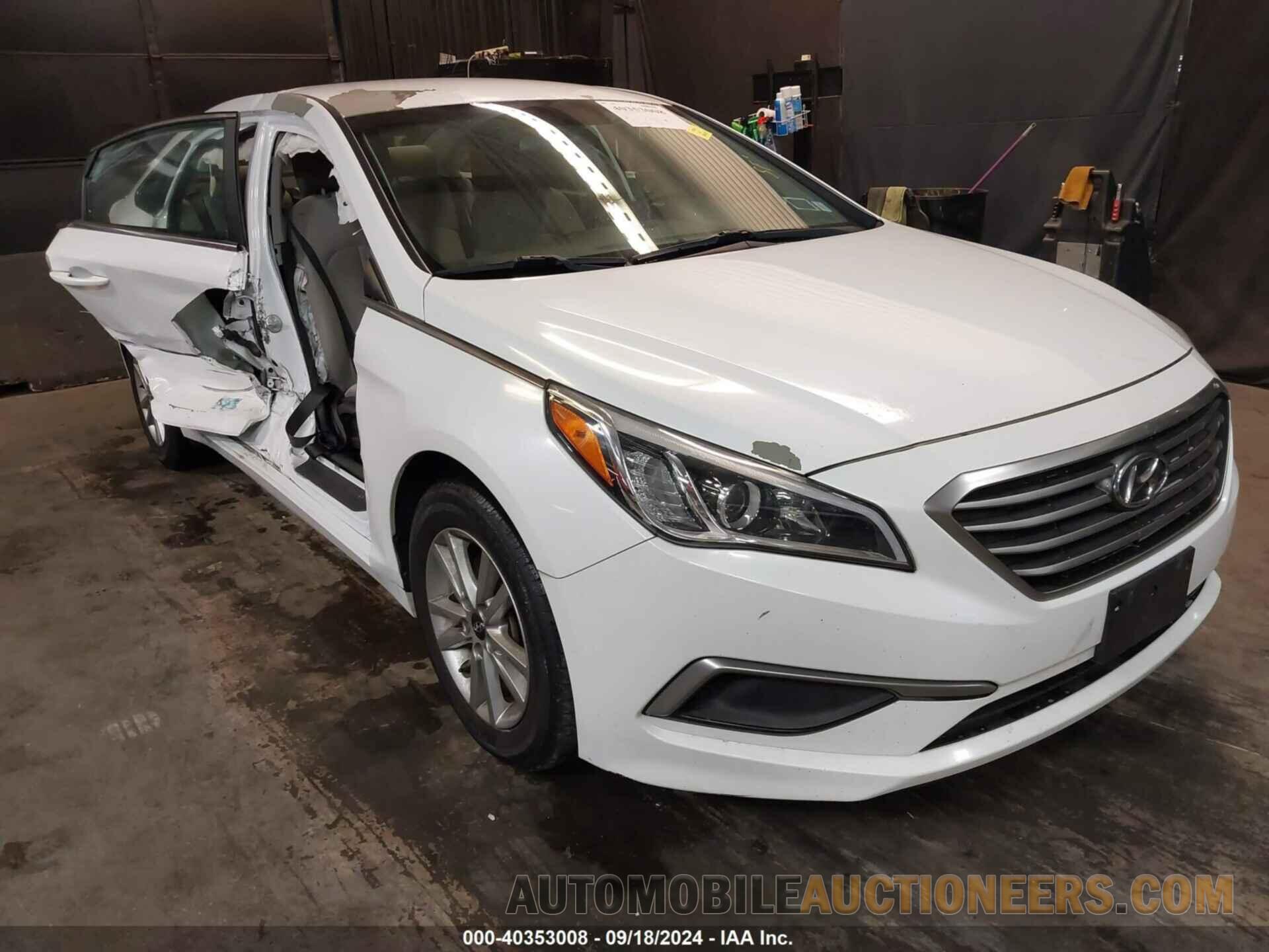 5NPE24AF0GH313699 HYUNDAI SONATA 2016