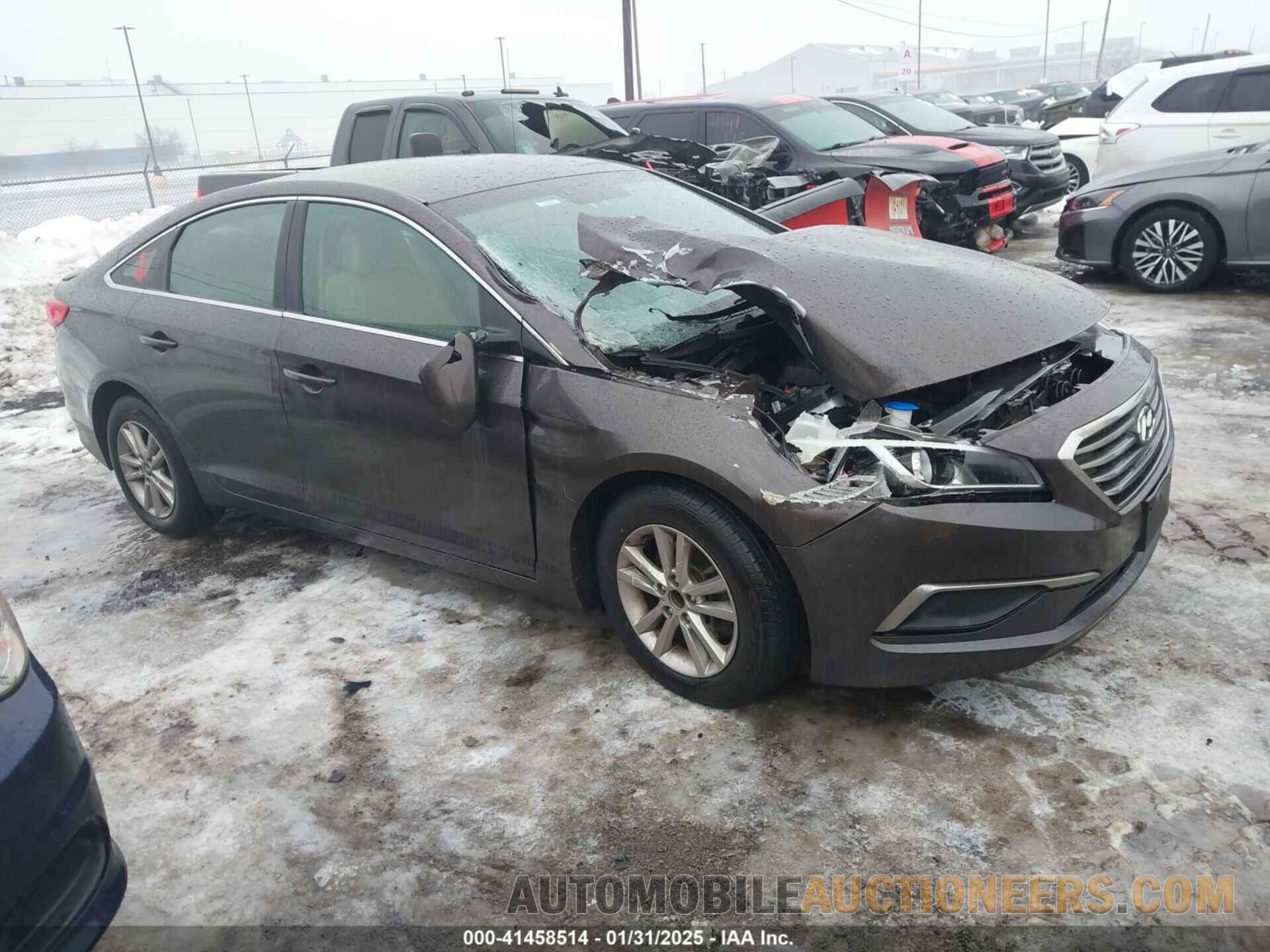 5NPE24AF0GH324444 HYUNDAI SONATA 2016