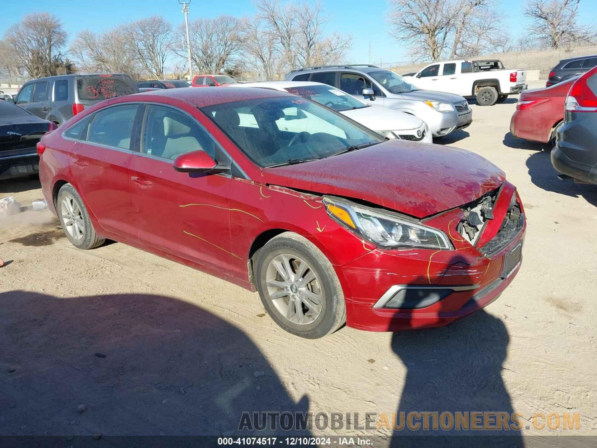 5NPE24AF0GH339347 HYUNDAI SONATA 2016