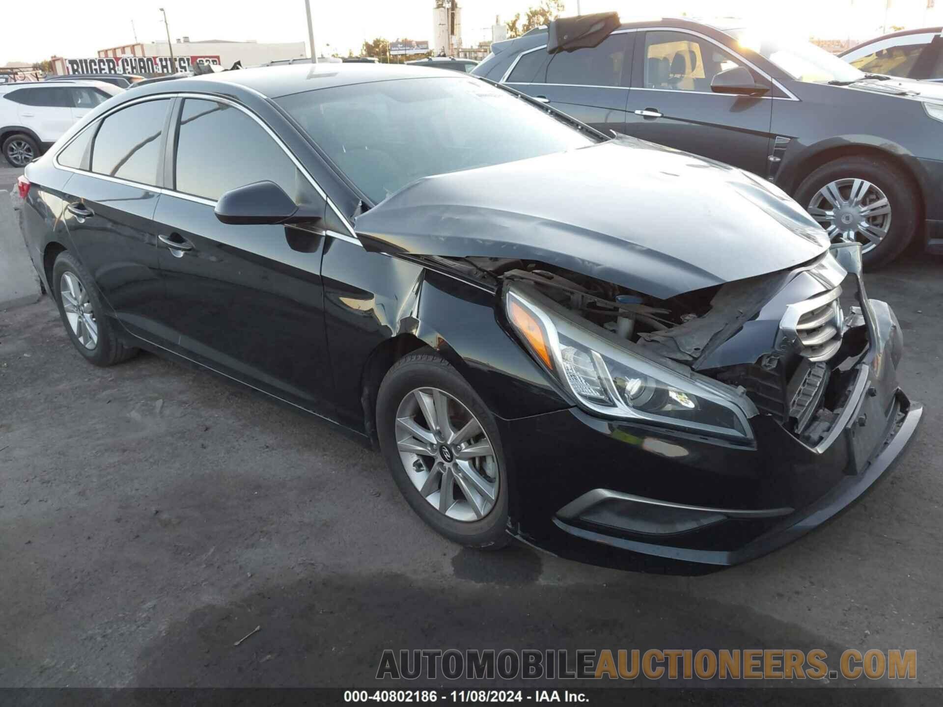 5NPE24AF0GH349022 HYUNDAI SONATA 2016