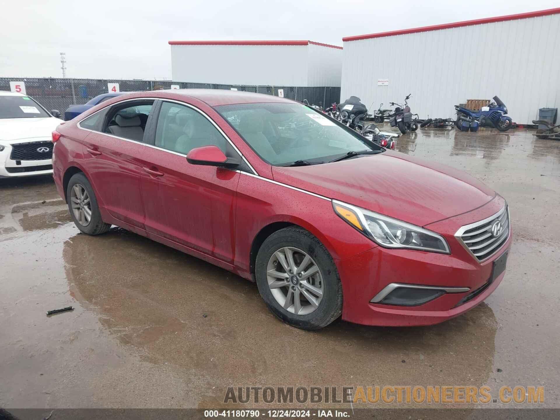 5NPE24AF0GH361851 HYUNDAI SONATA 2016