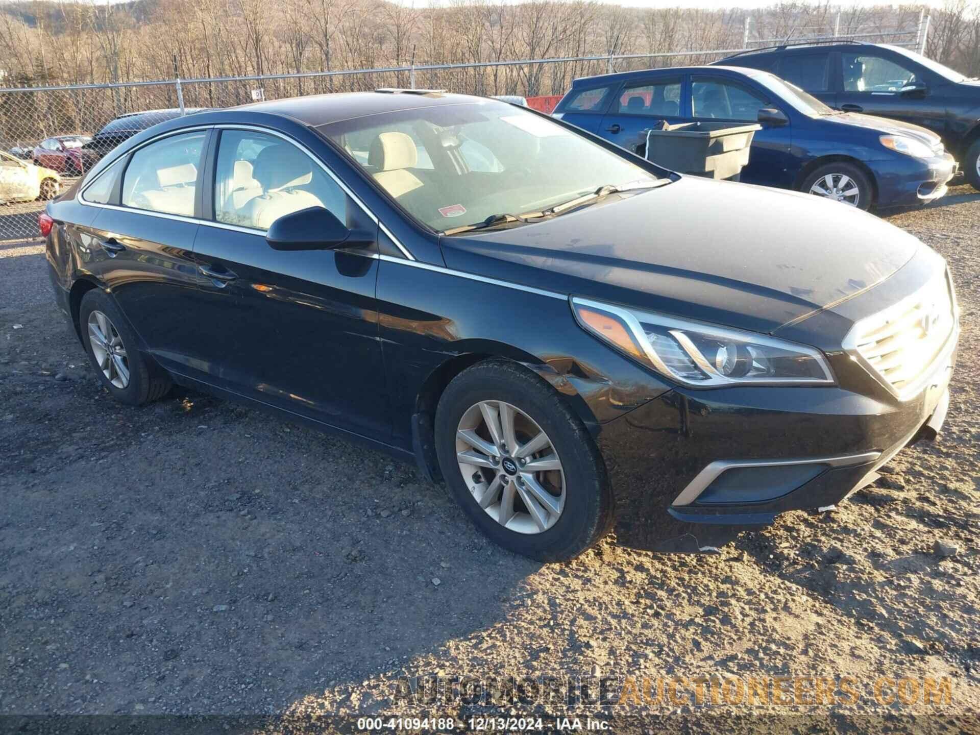 5NPE24AF0GH407968 HYUNDAI SONATA 2016