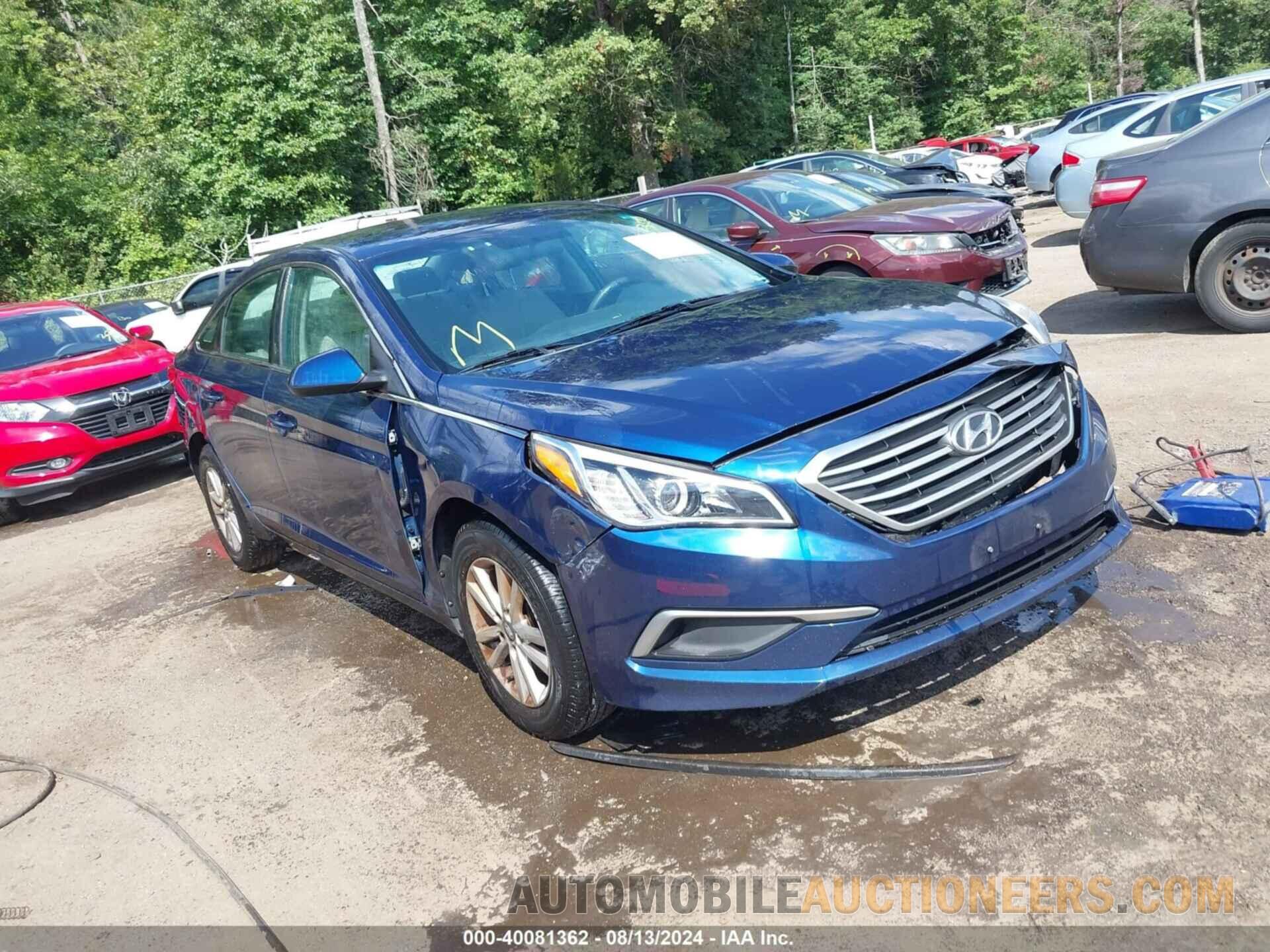 5NPE24AF0GH411261 HYUNDAI SONATA 2016