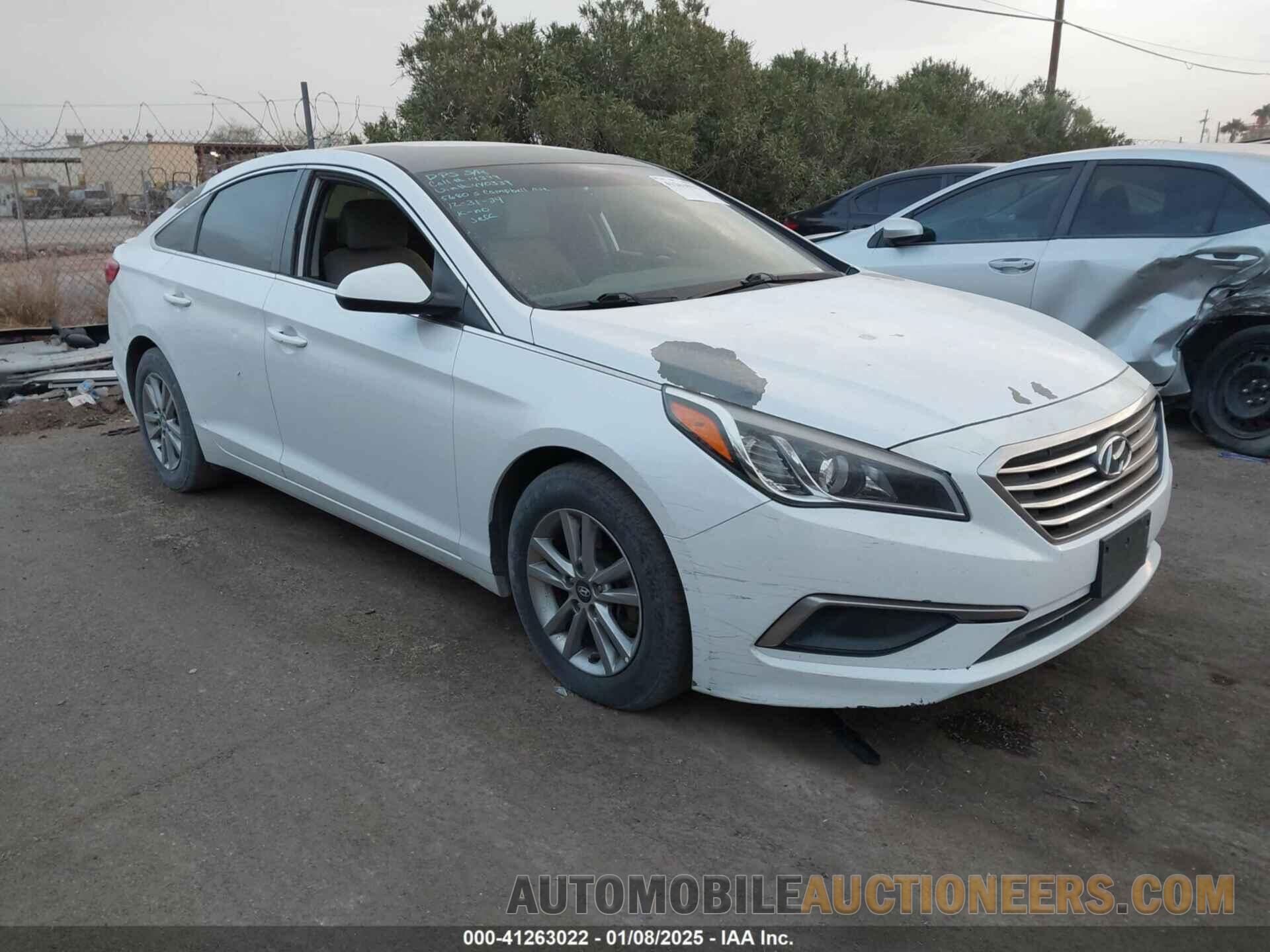 5NPE24AF0HH440339 HYUNDAI SONATA 2017