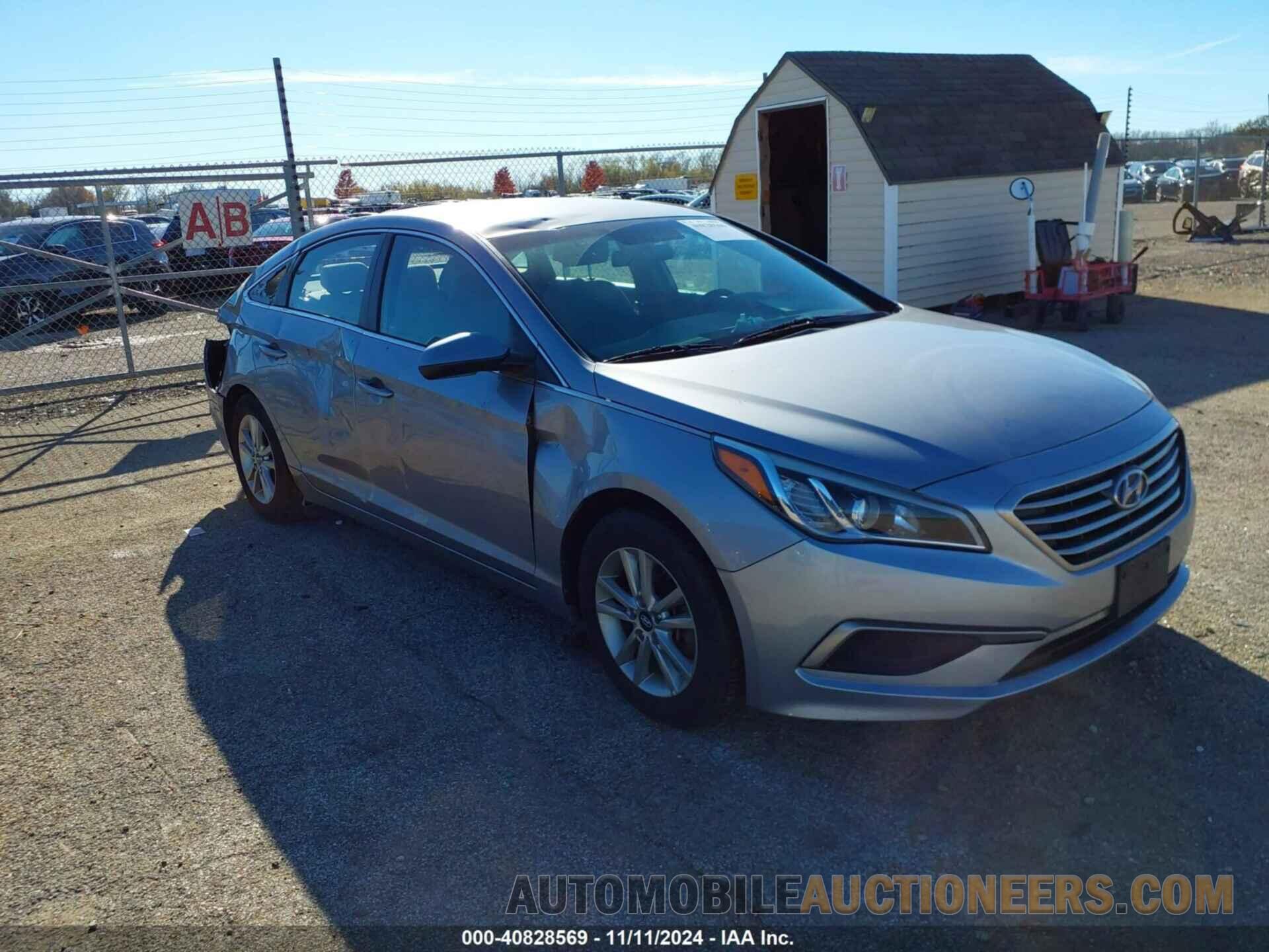 5NPE24AF0HH517162 HYUNDAI SONATA 2017