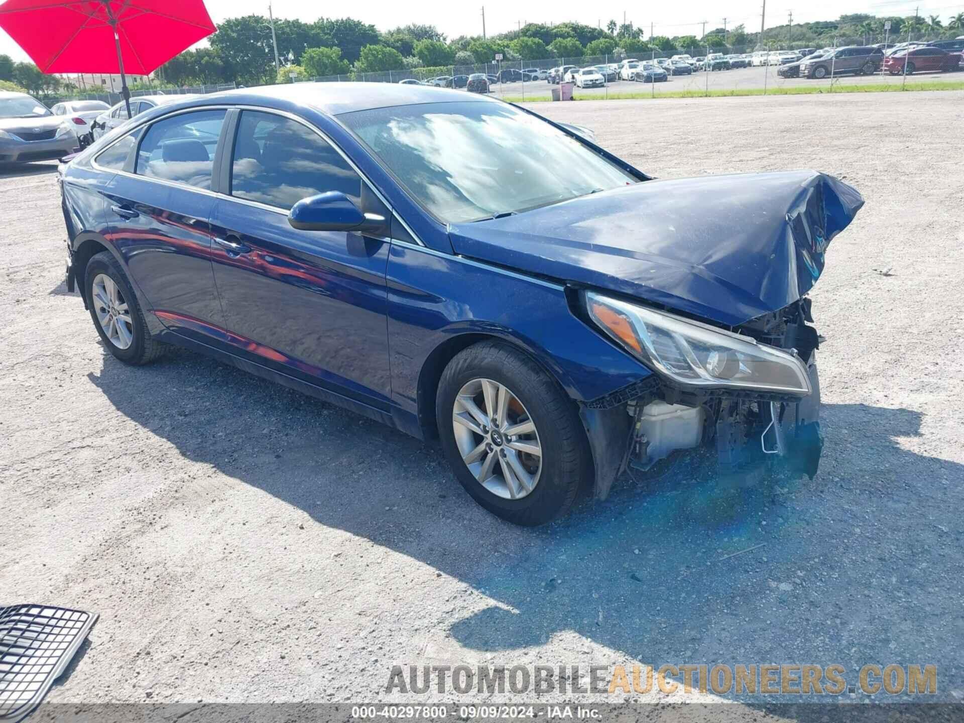 5NPE24AF0HH518344 HYUNDAI SONATA 2017