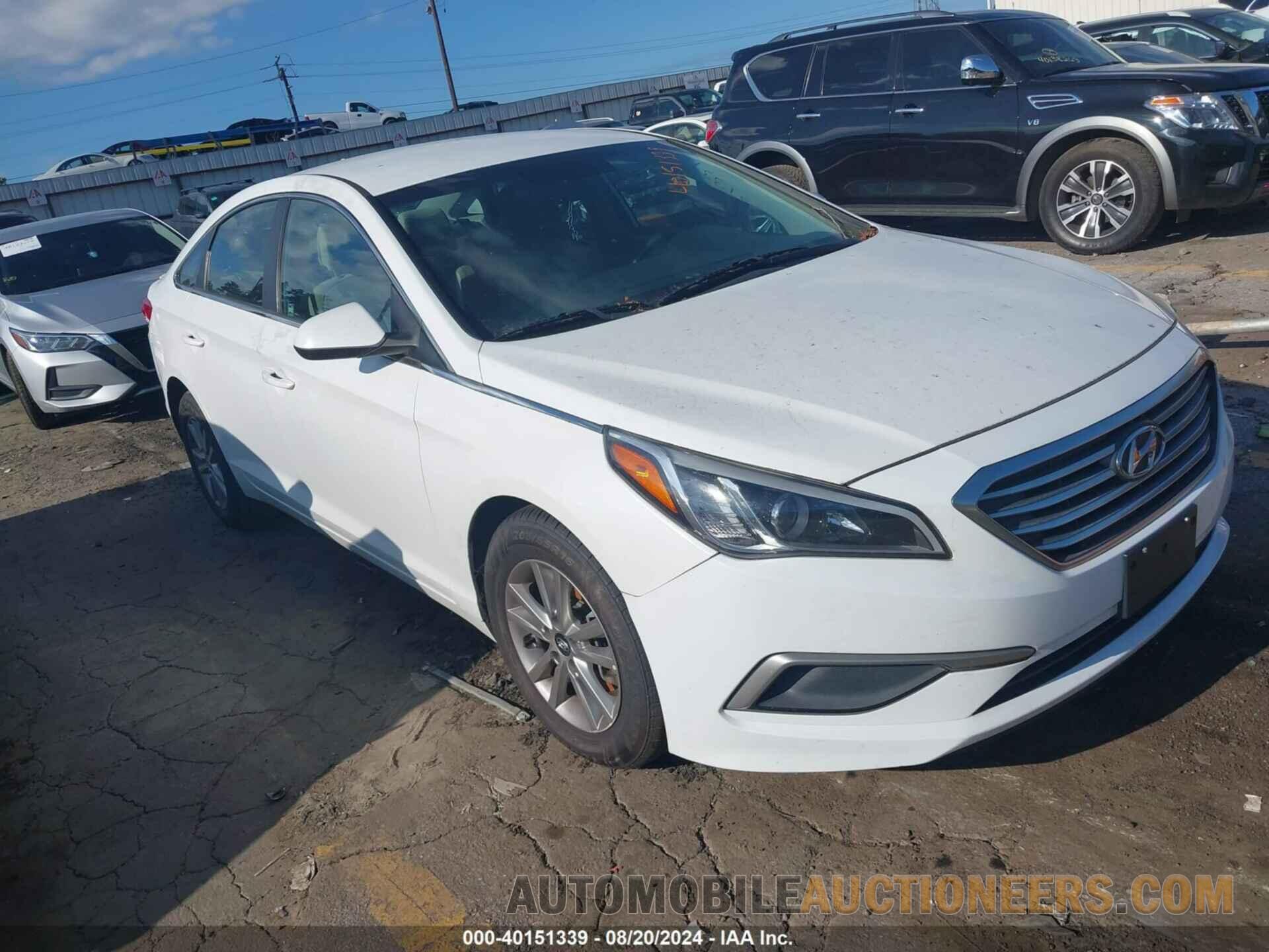 5NPE24AF0HH523589 HYUNDAI SONATA 2017