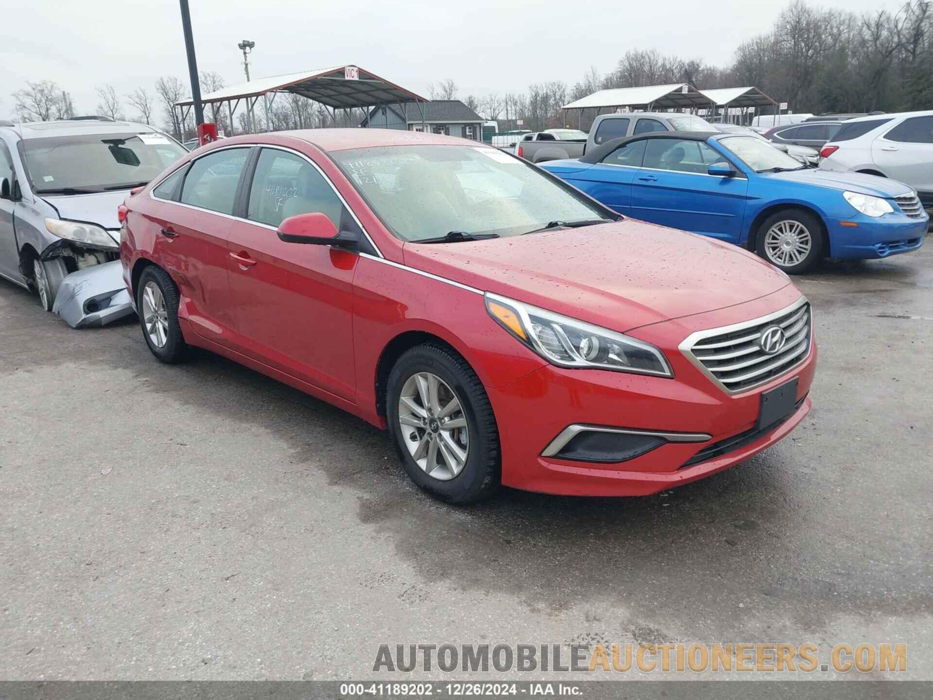 5NPE24AF0HH535872 HYUNDAI SONATA 2017