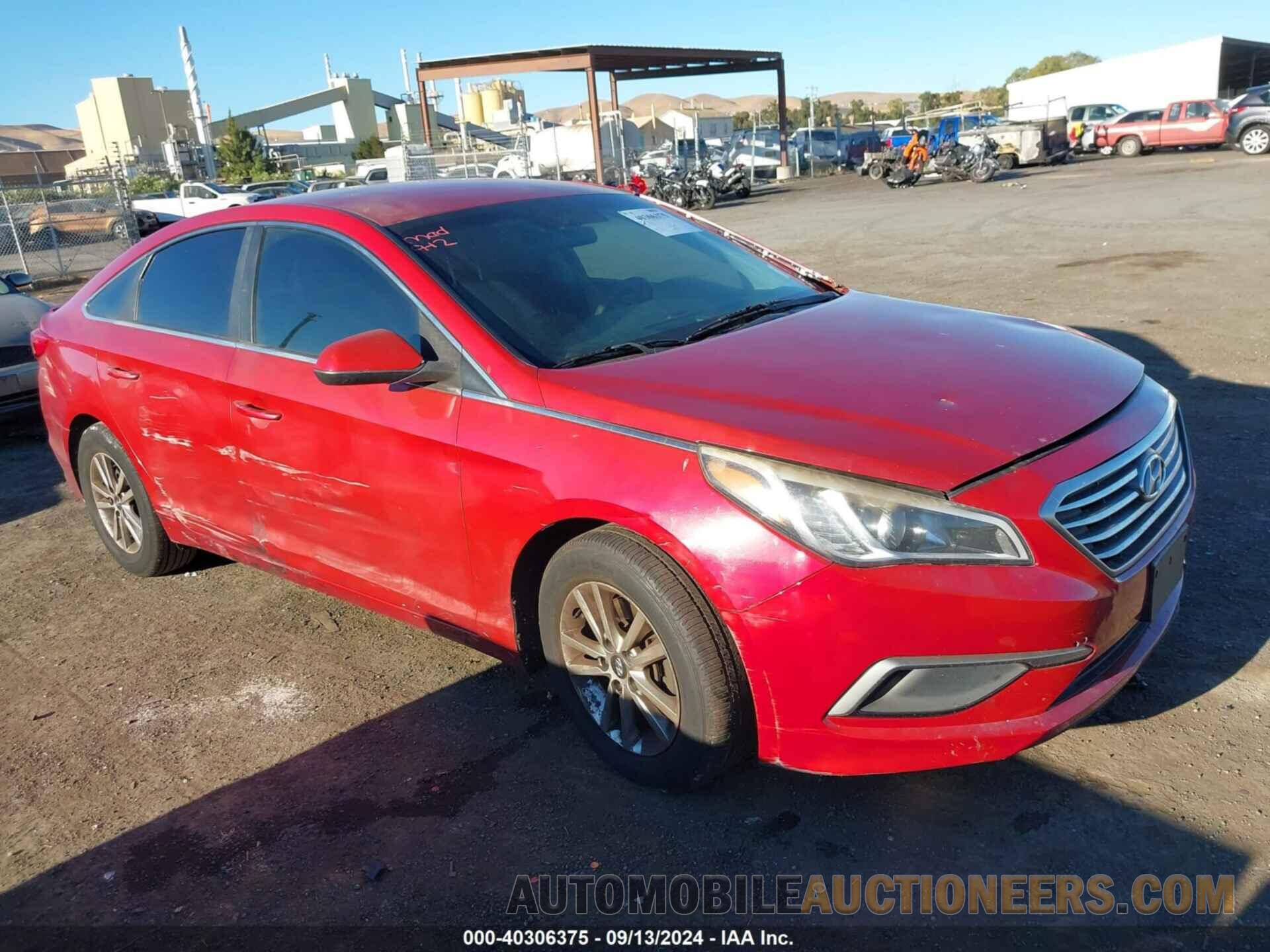 5NPE24AF0HH562229 HYUNDAI SONATA 2017