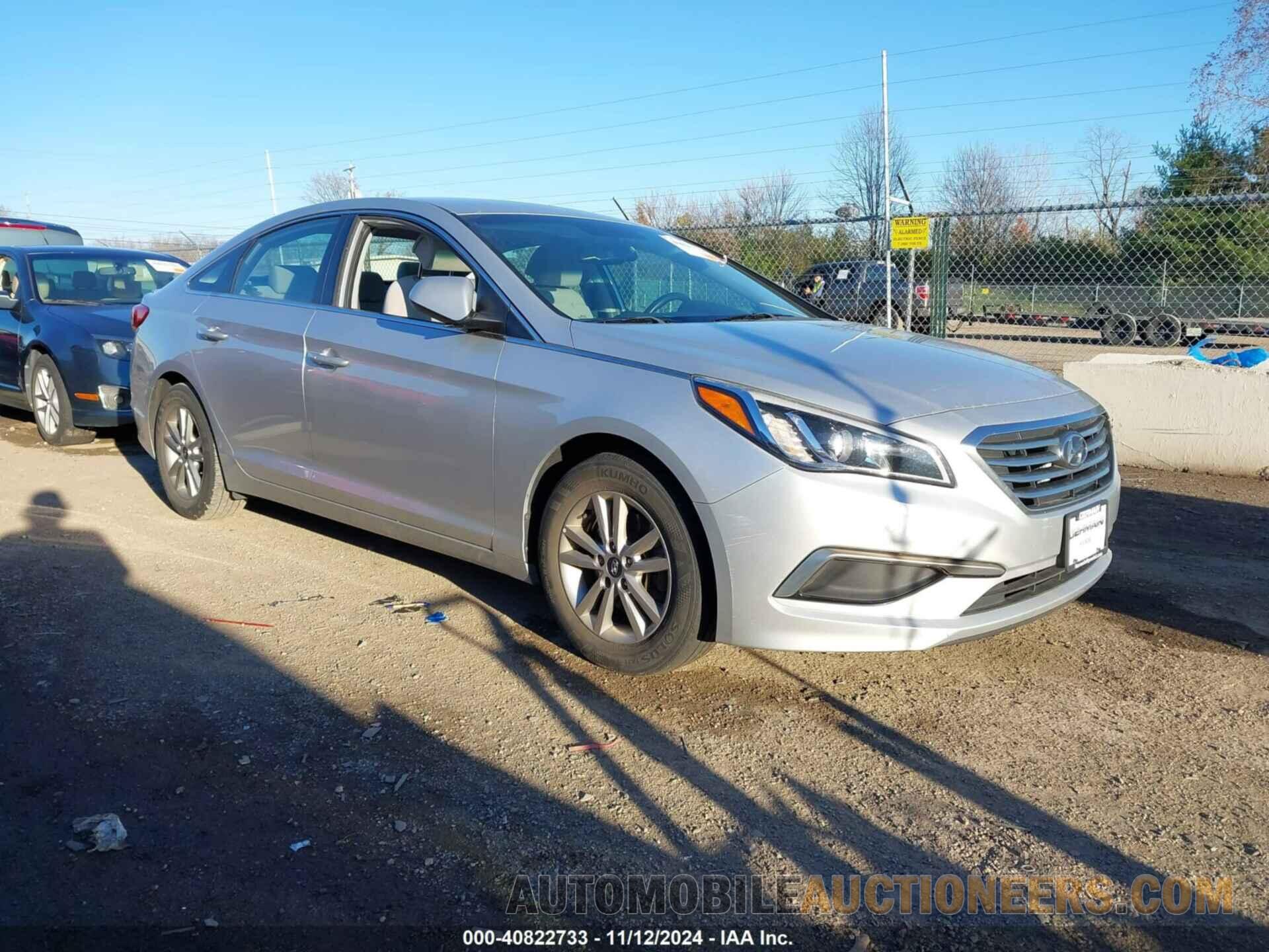 5NPE24AF0HH586160 HYUNDAI SONATA 2017