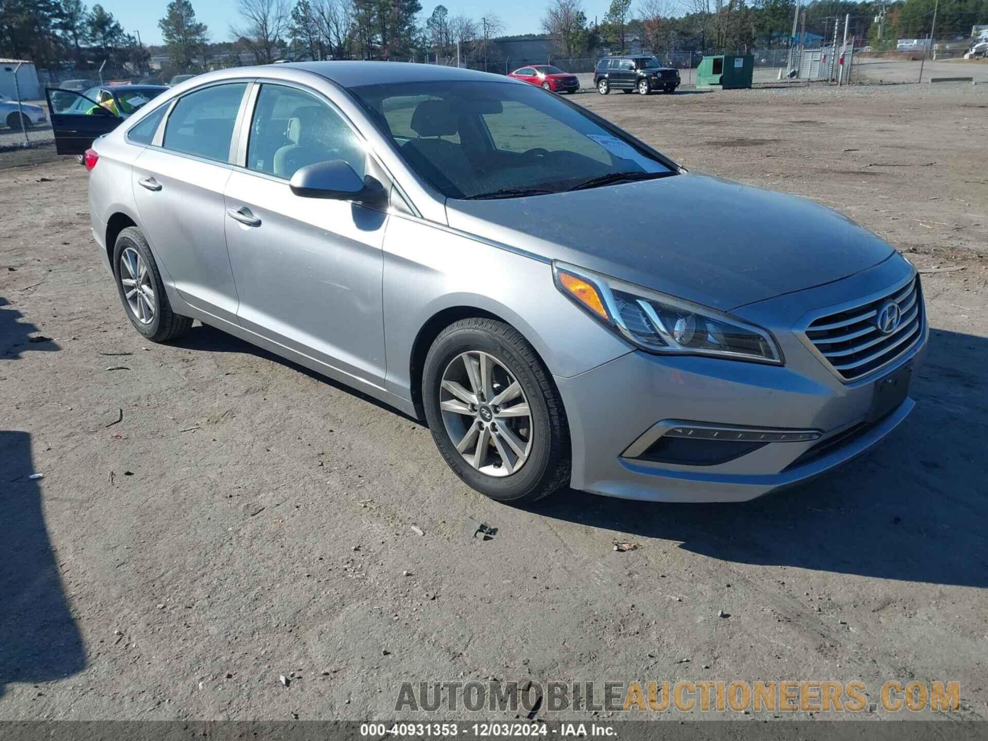 5NPE24AF1FH129421 HYUNDAI SONATA 2015