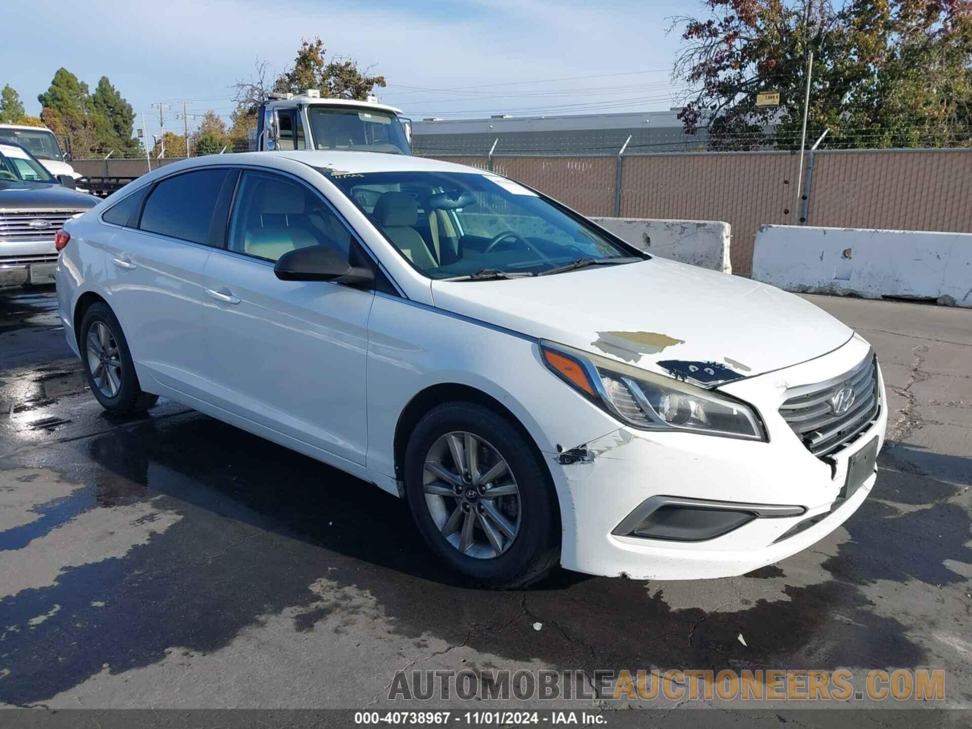 5NPE24AF1GH279837 HYUNDAI SONATA 2016