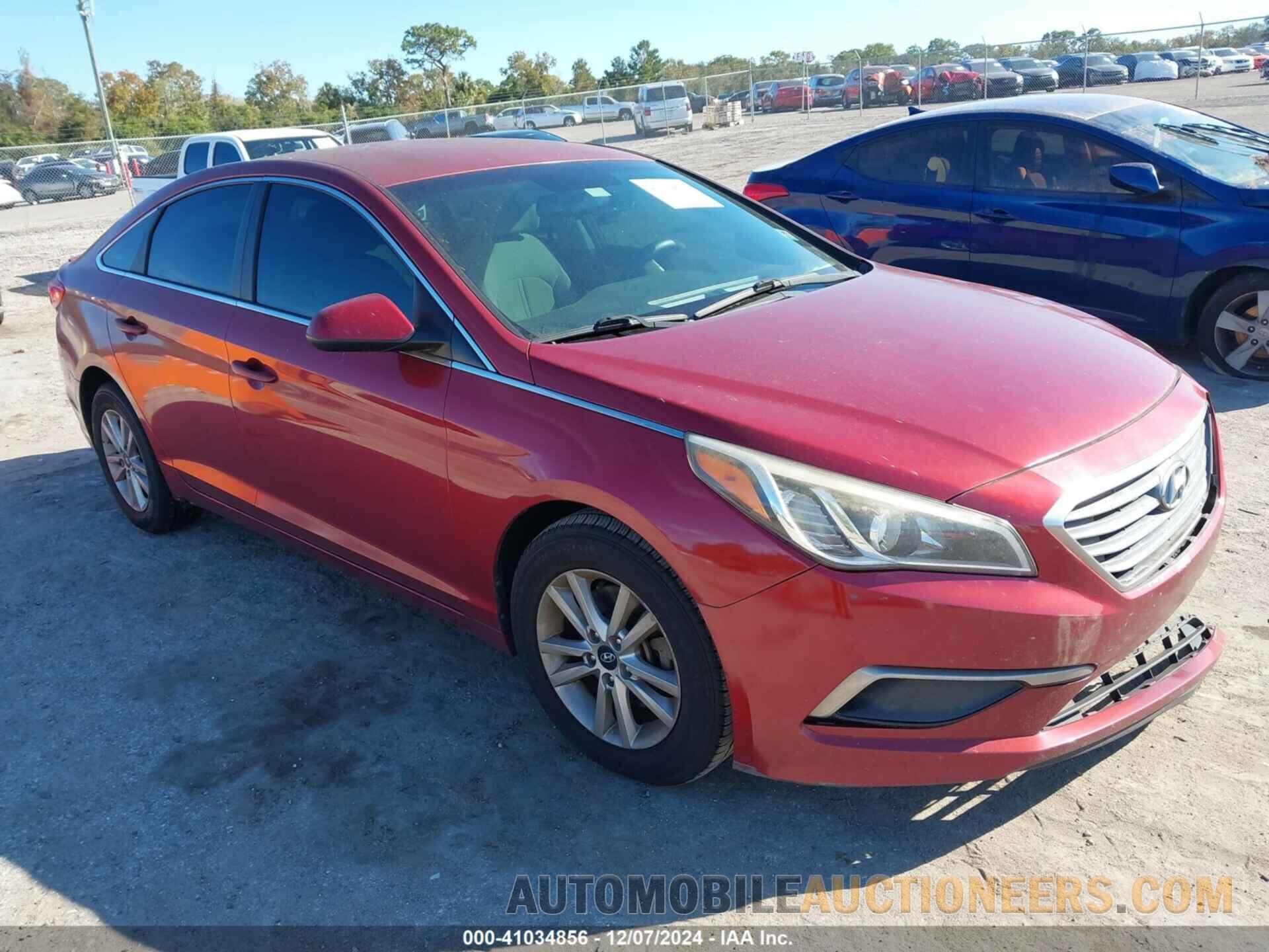 5NPE24AF1GH363611 HYUNDAI SONATA 2016