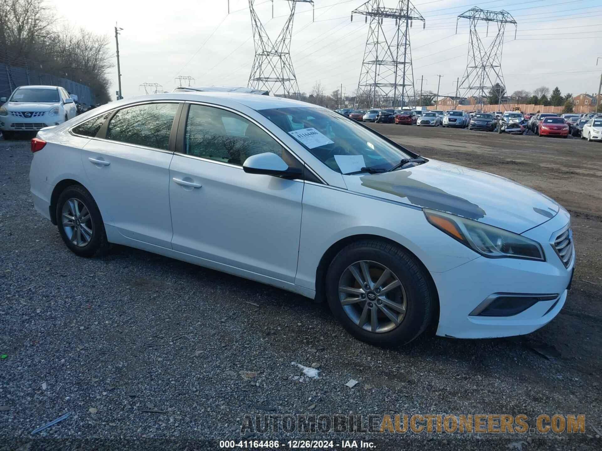 5NPE24AF1GH434130 HYUNDAI SONATA 2016