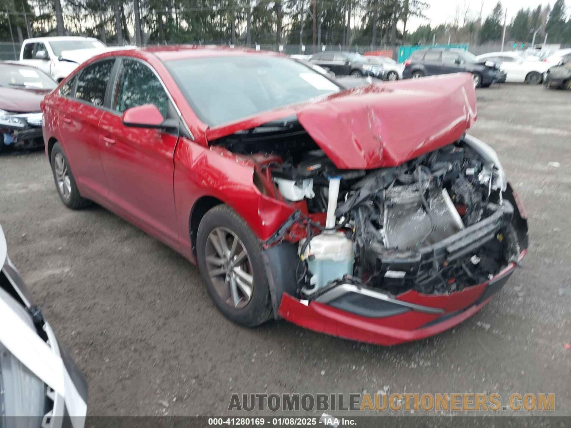 5NPE24AF1HH456467 HYUNDAI SONATA 2017