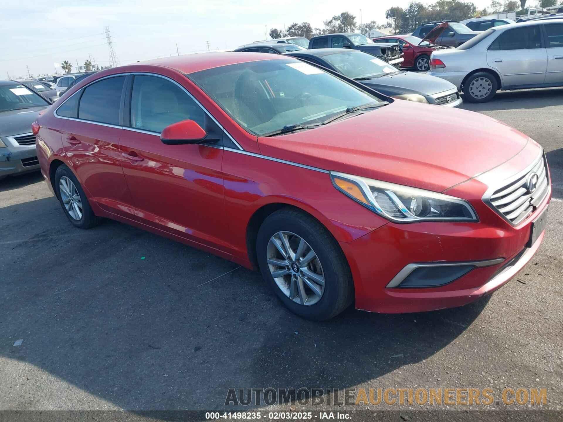 5NPE24AF1HH475133 HYUNDAI SONATA 2017