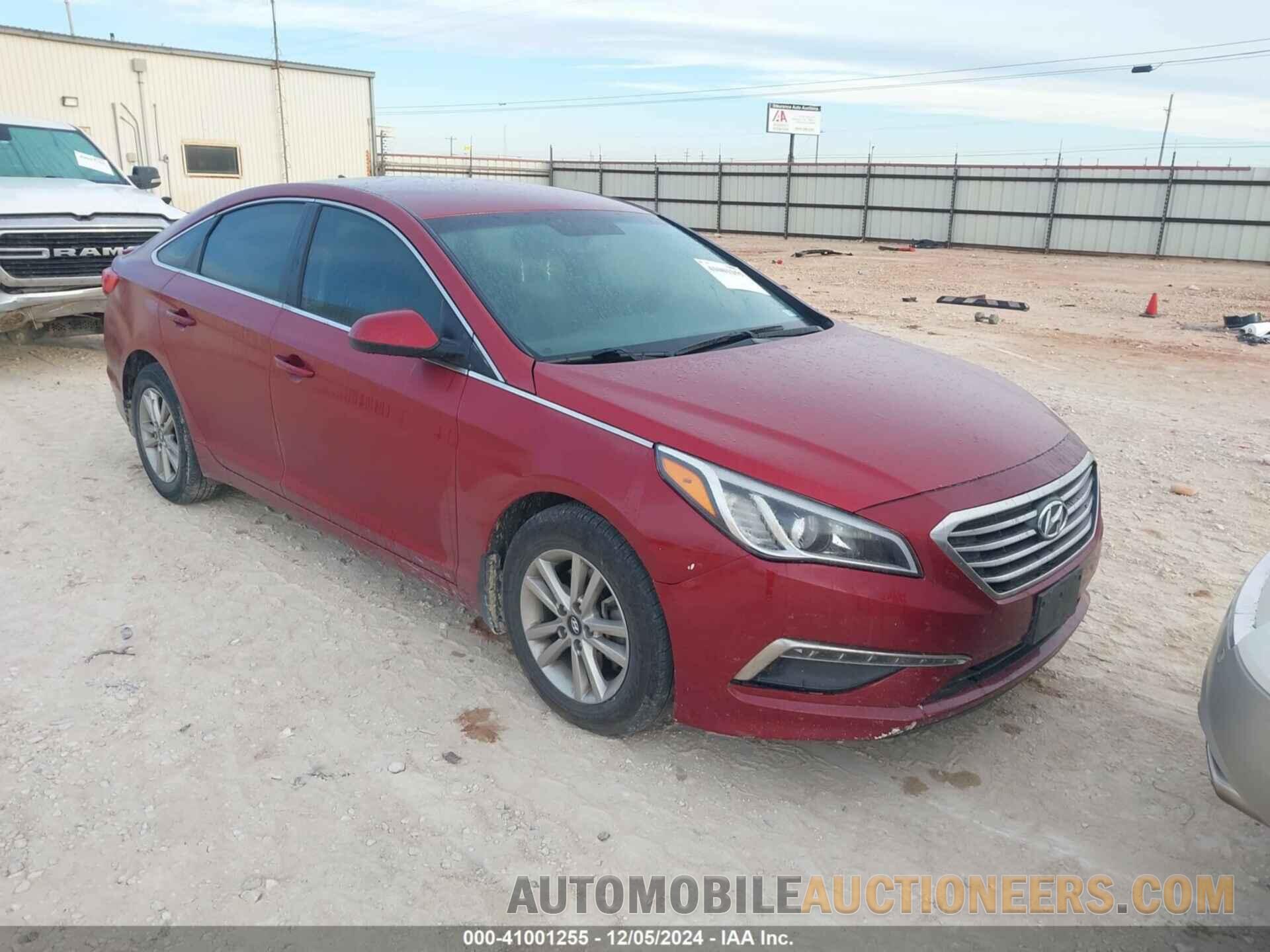 5NPE24AF2FH009515 HYUNDAI SONATA 2015