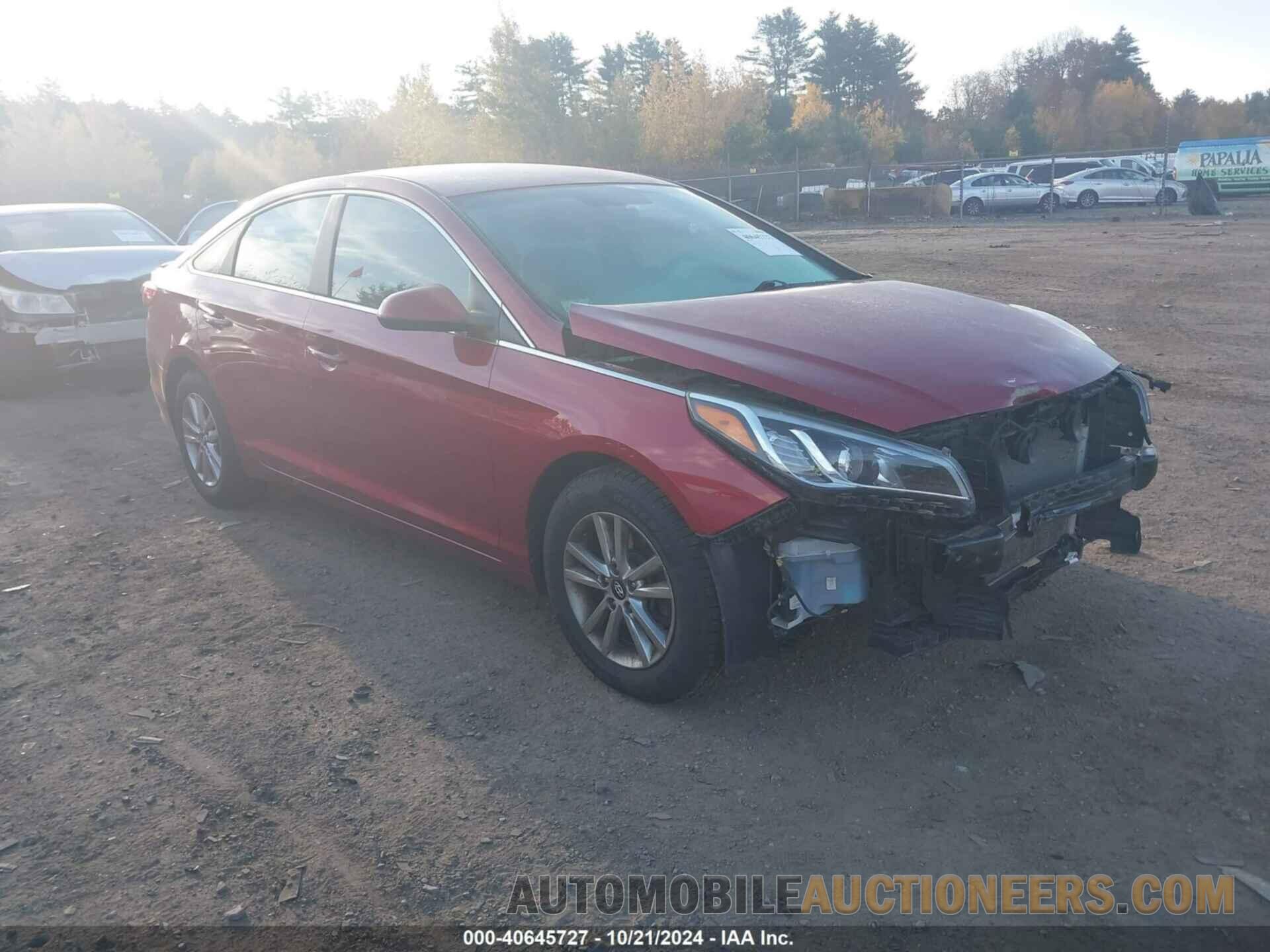 5NPE24AF2FH081430 HYUNDAI SONATA 2015