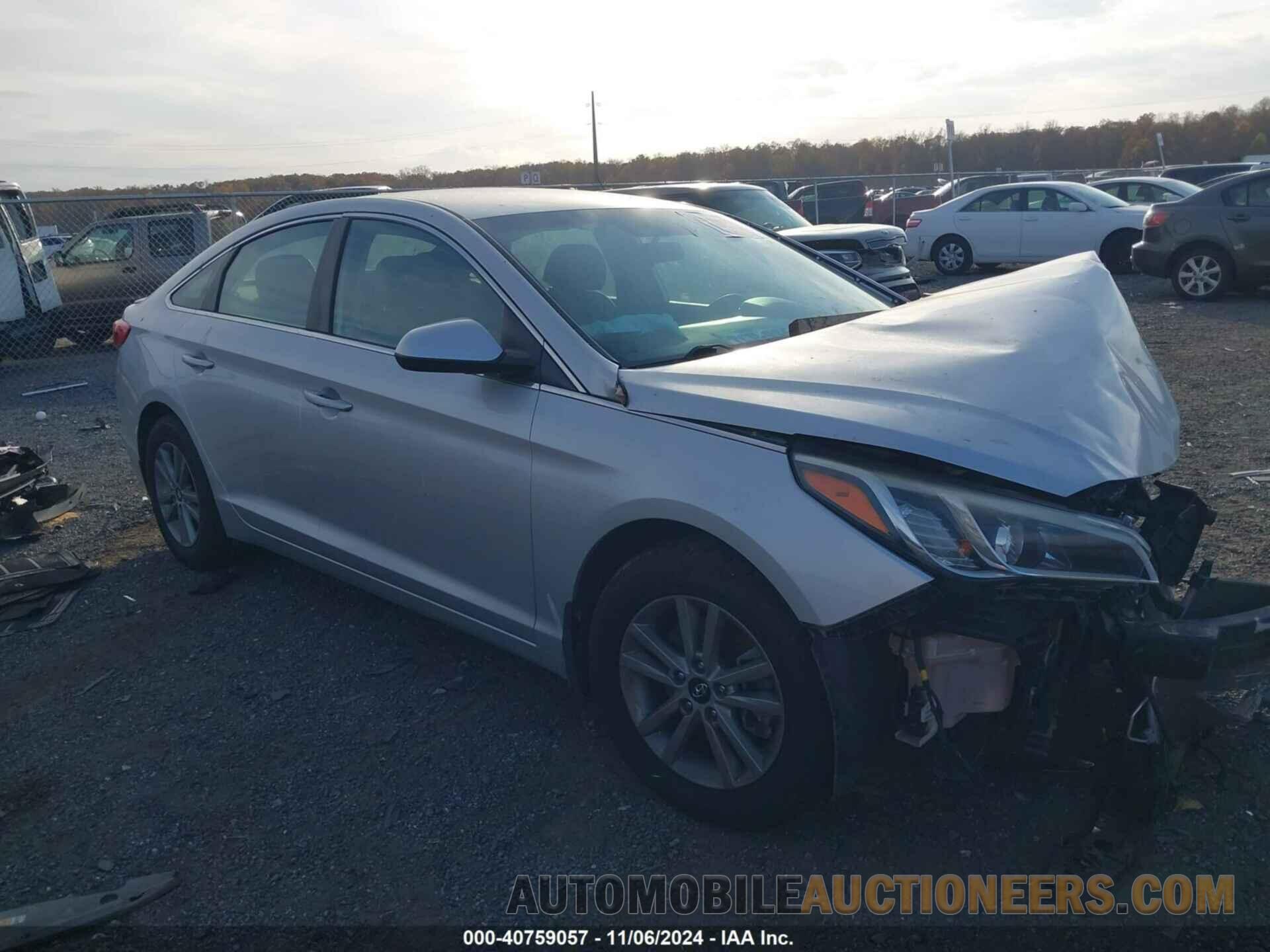 5NPE24AF2FH145823 HYUNDAI SONATA 2015