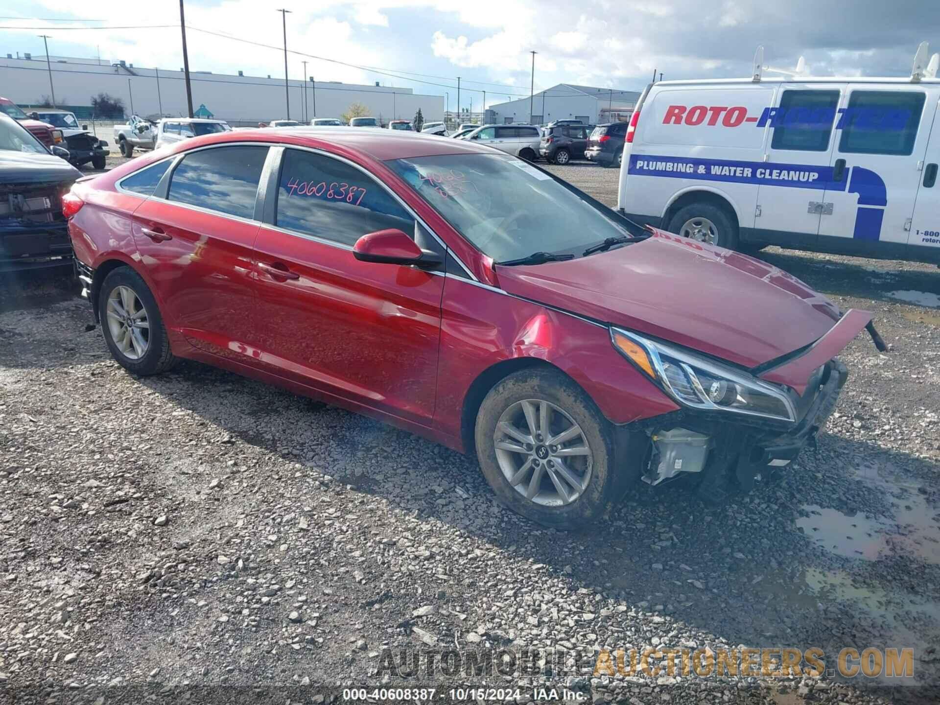 5NPE24AF2GH307533 HYUNDAI SONATA 2016