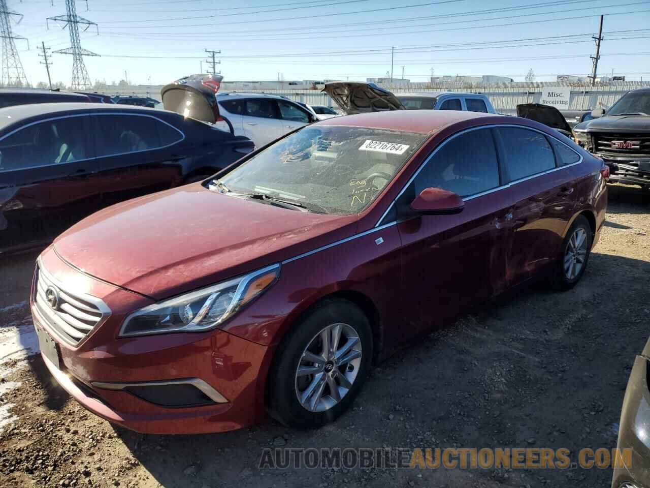 5NPE24AF2GH349281 HYUNDAI SONATA 2016