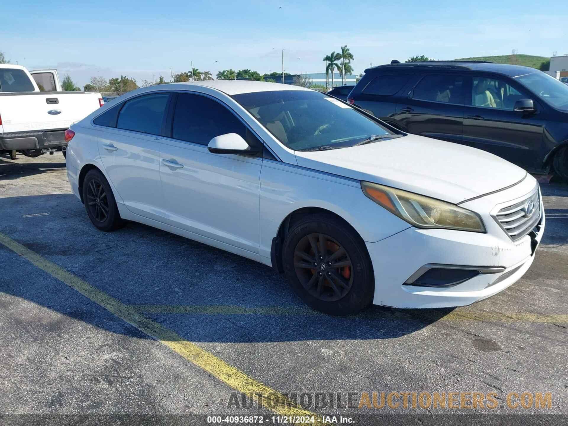 5NPE24AF2GH410600 HYUNDAI SONATA 2016