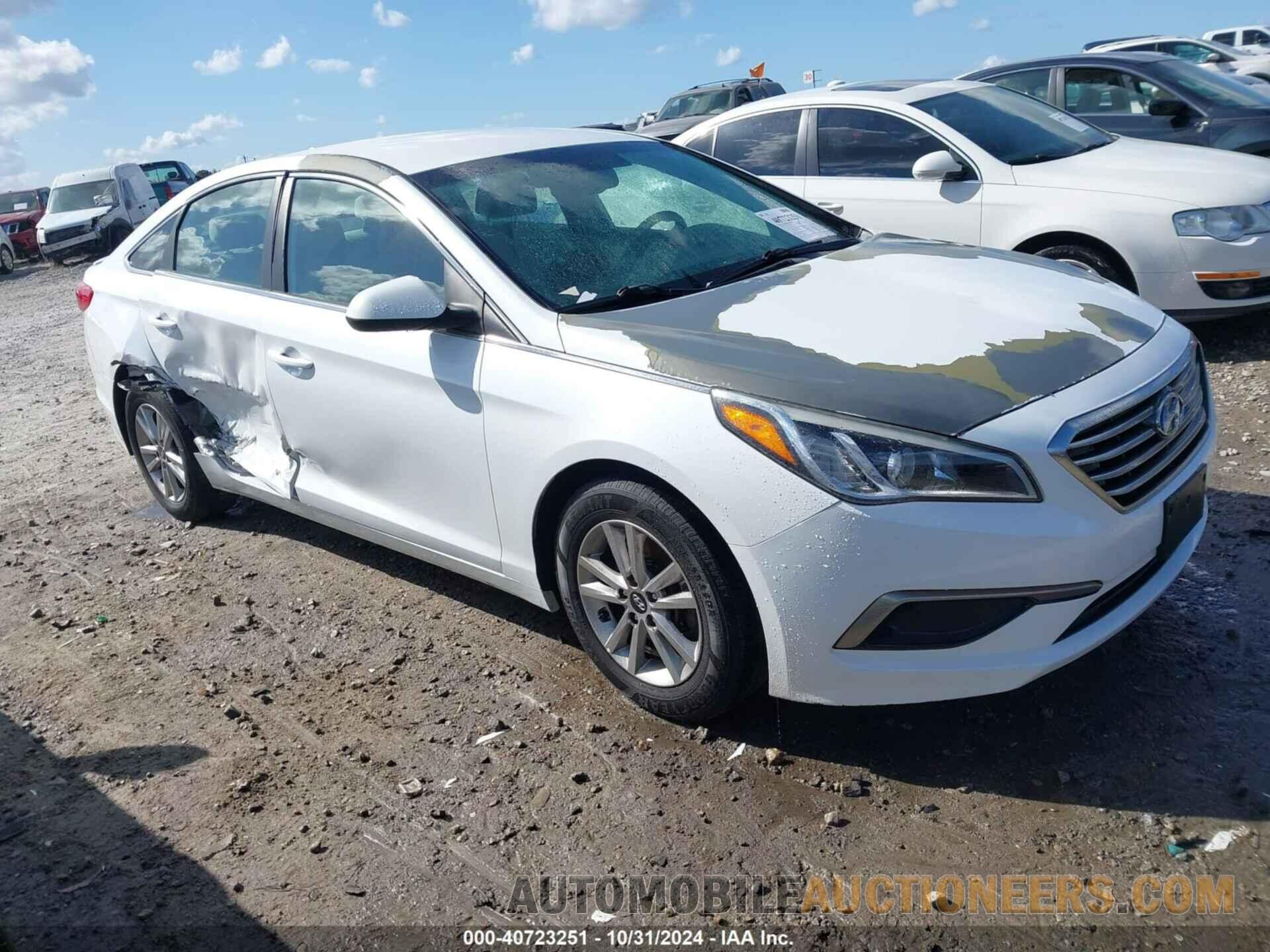 5NPE24AF2GH428580 HYUNDAI SONATA 2016