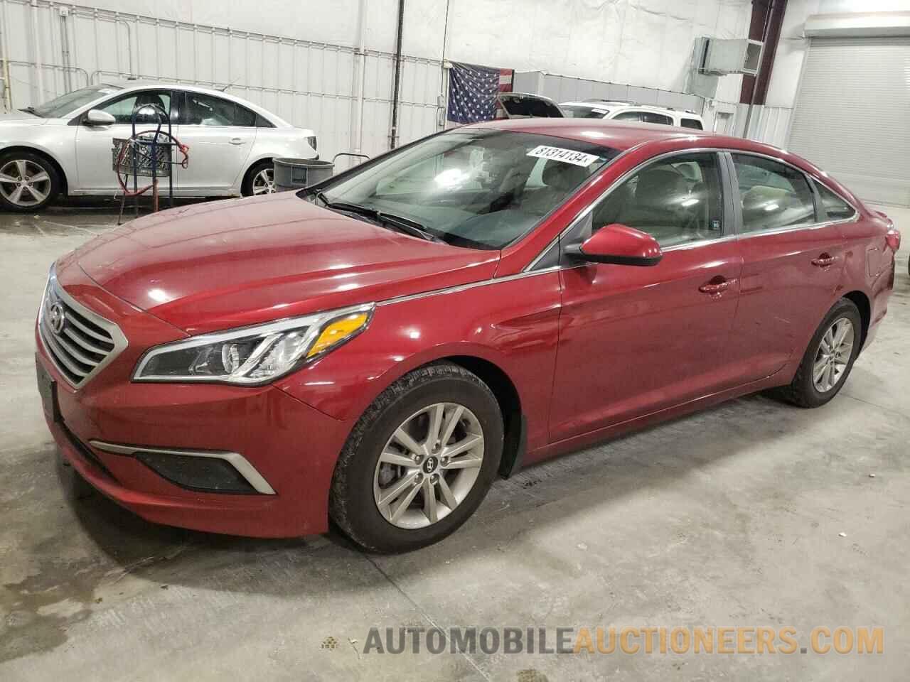 5NPE24AF2GH435187 HYUNDAI SONATA 2016