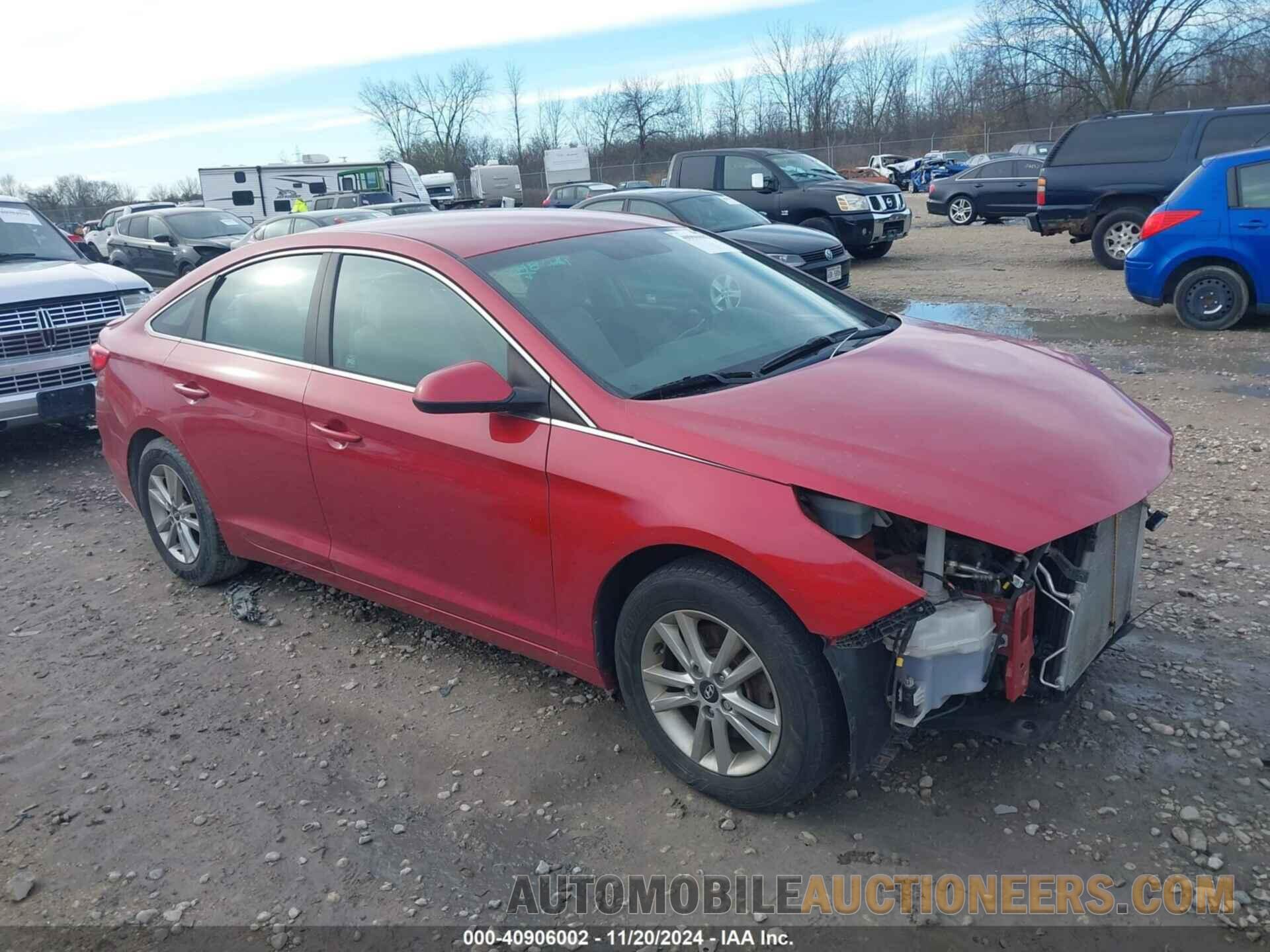 5NPE24AF2HH490076 HYUNDAI SONATA 2017