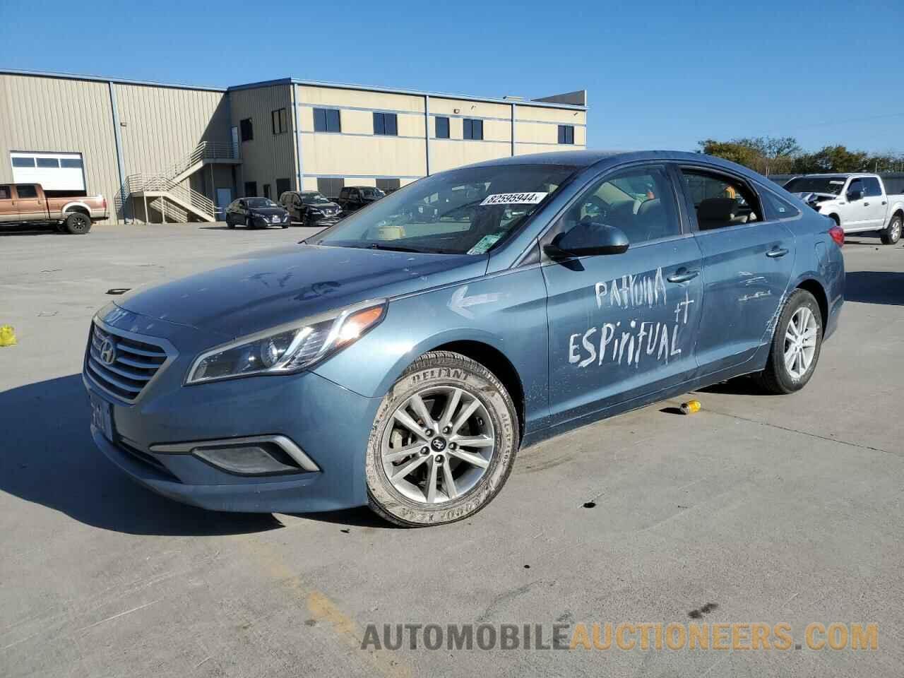 5NPE24AF2HH491082 HYUNDAI SONATA 2017