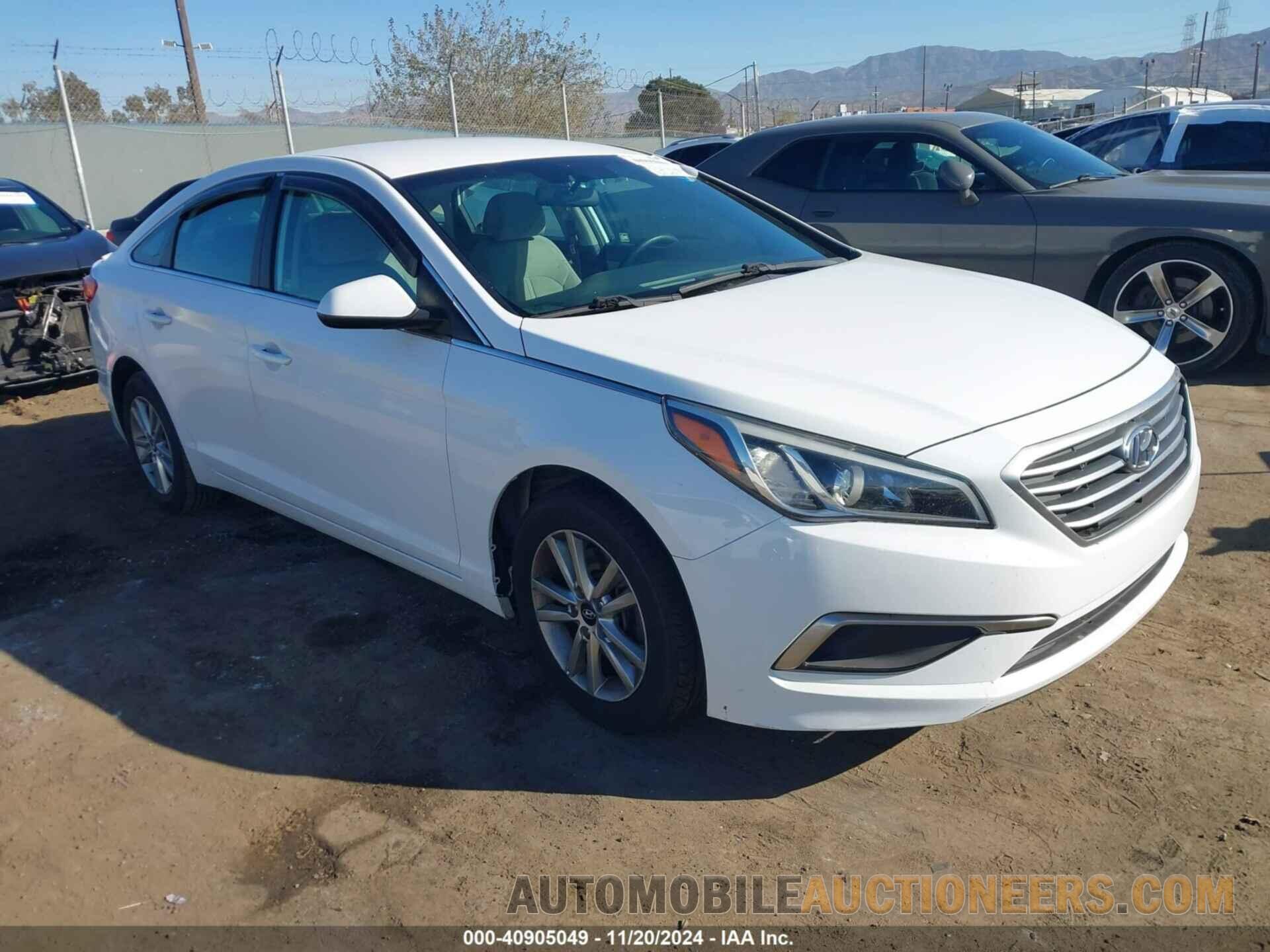 5NPE24AF2HH547683 HYUNDAI SONATA 2017