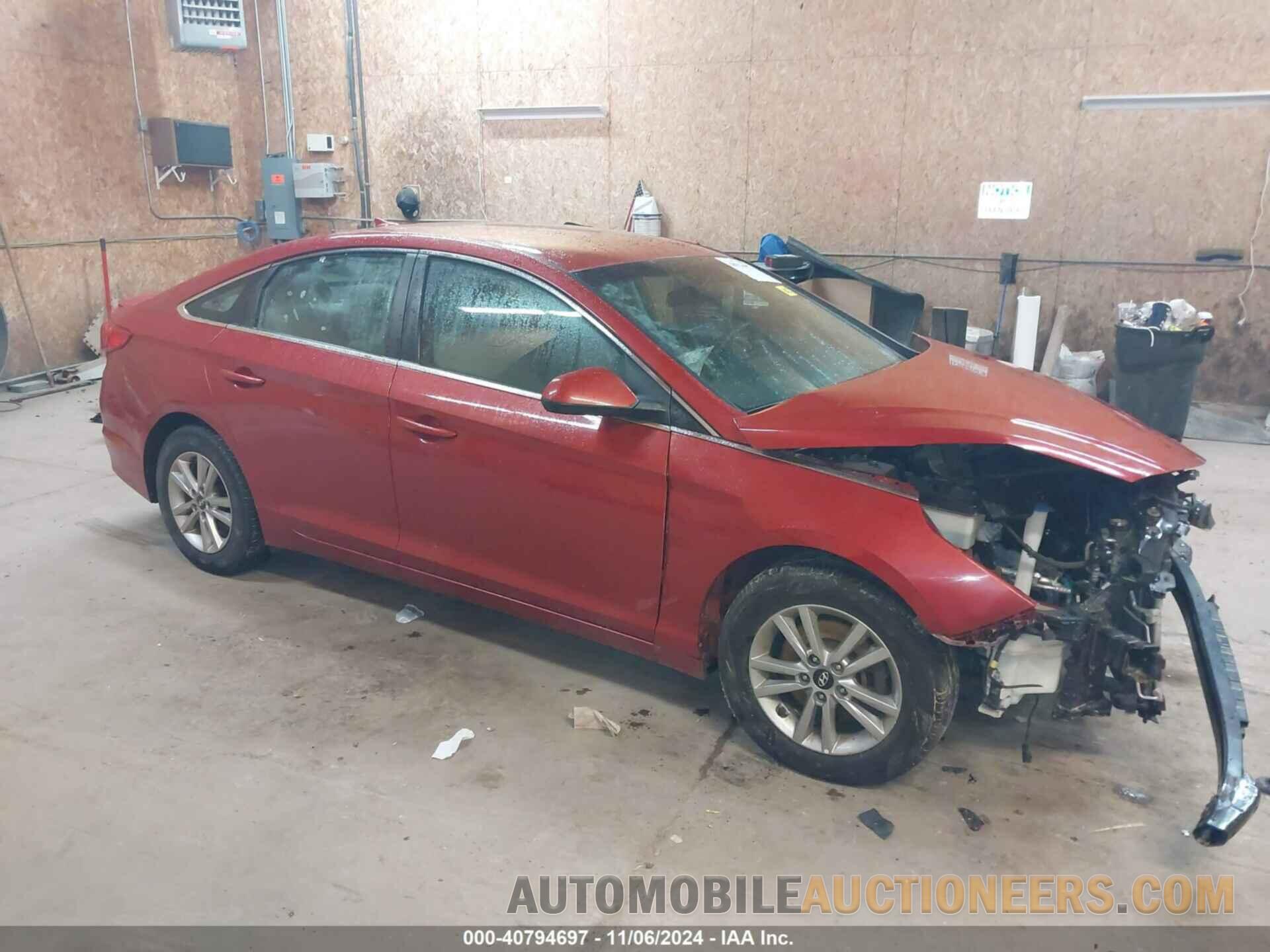 5NPE24AF2HH567819 HYUNDAI SONATA 2017