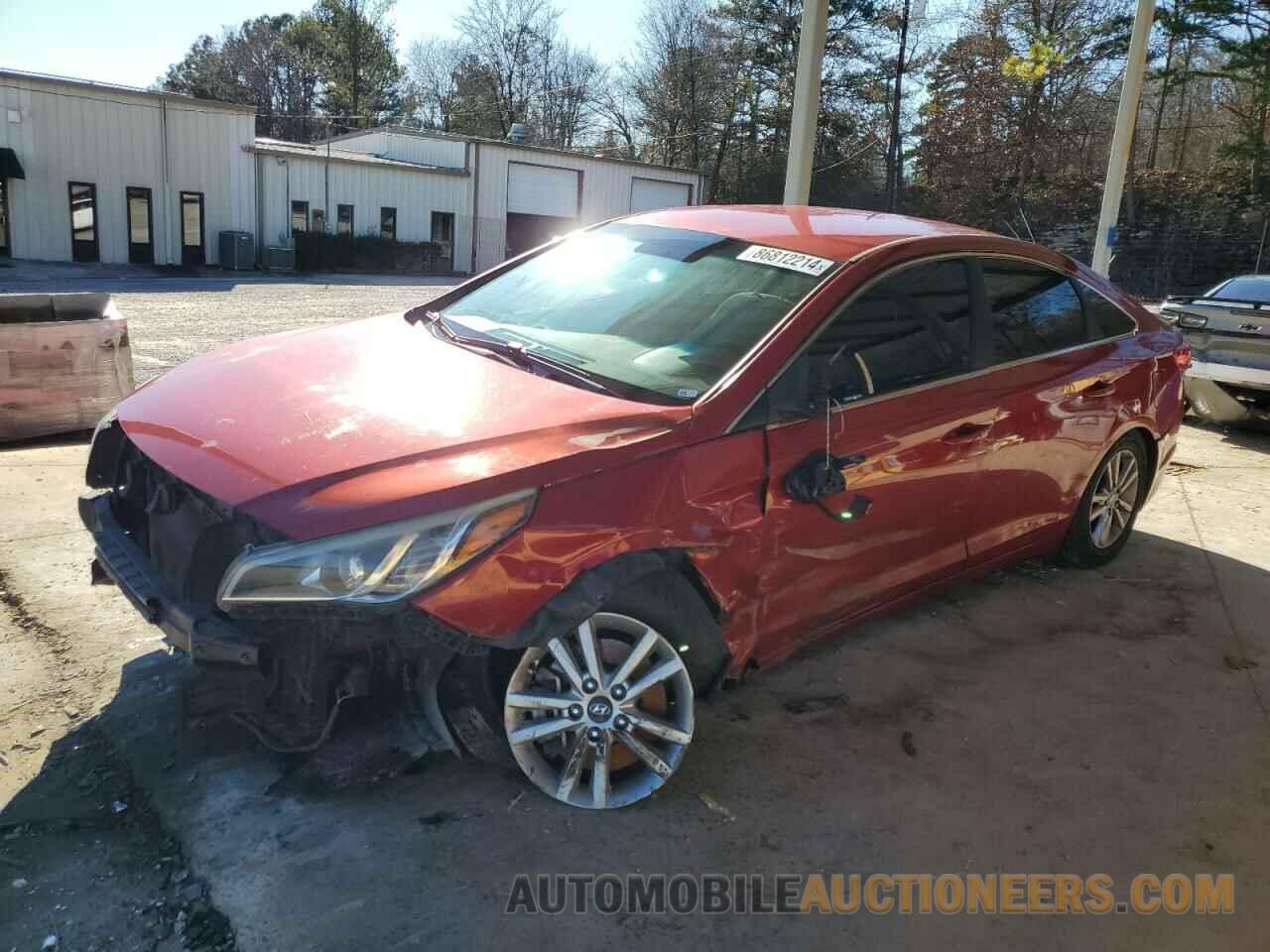 5NPE24AF2HH575080 HYUNDAI SONATA 2017